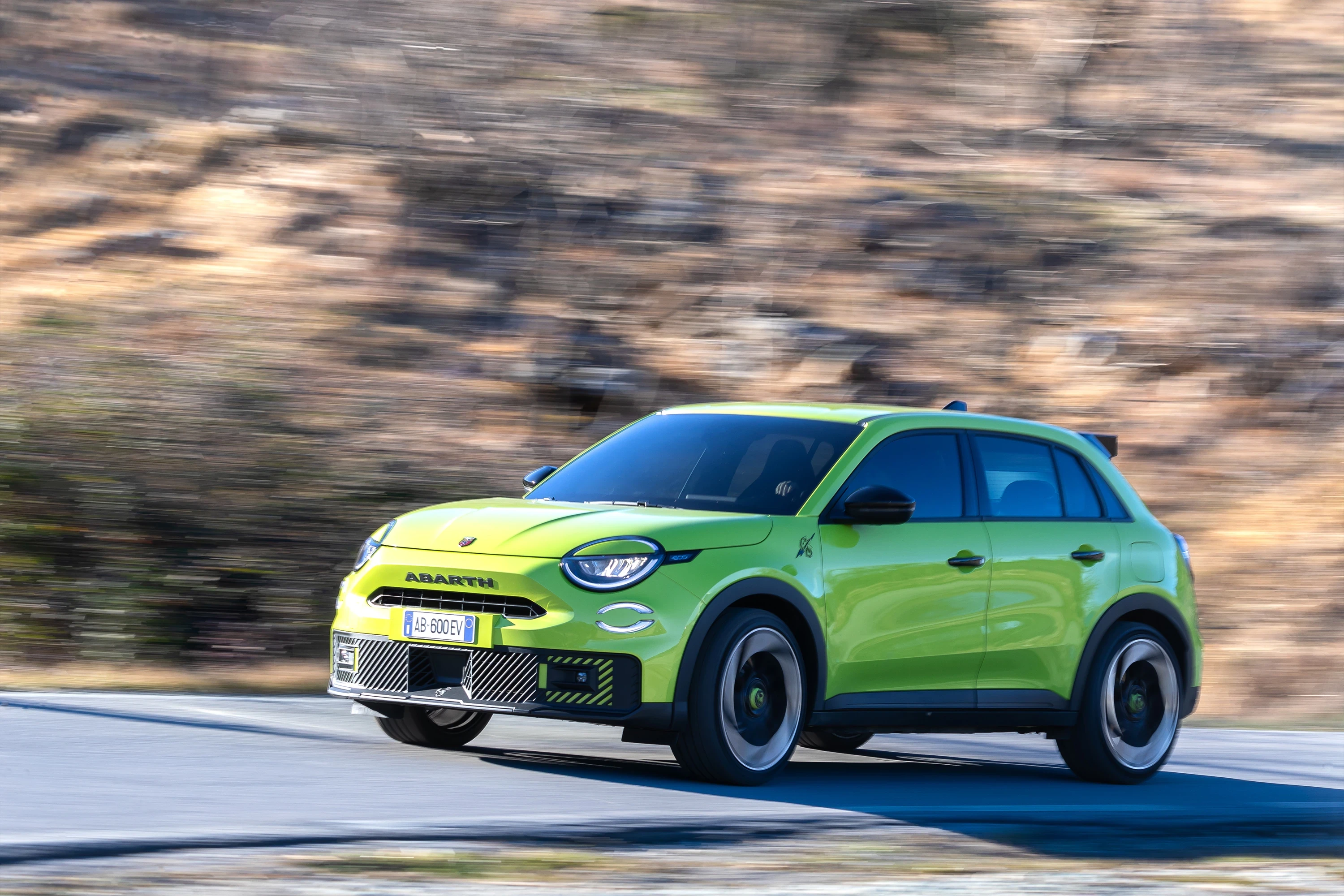 Abarth 600e Turismo exterior view