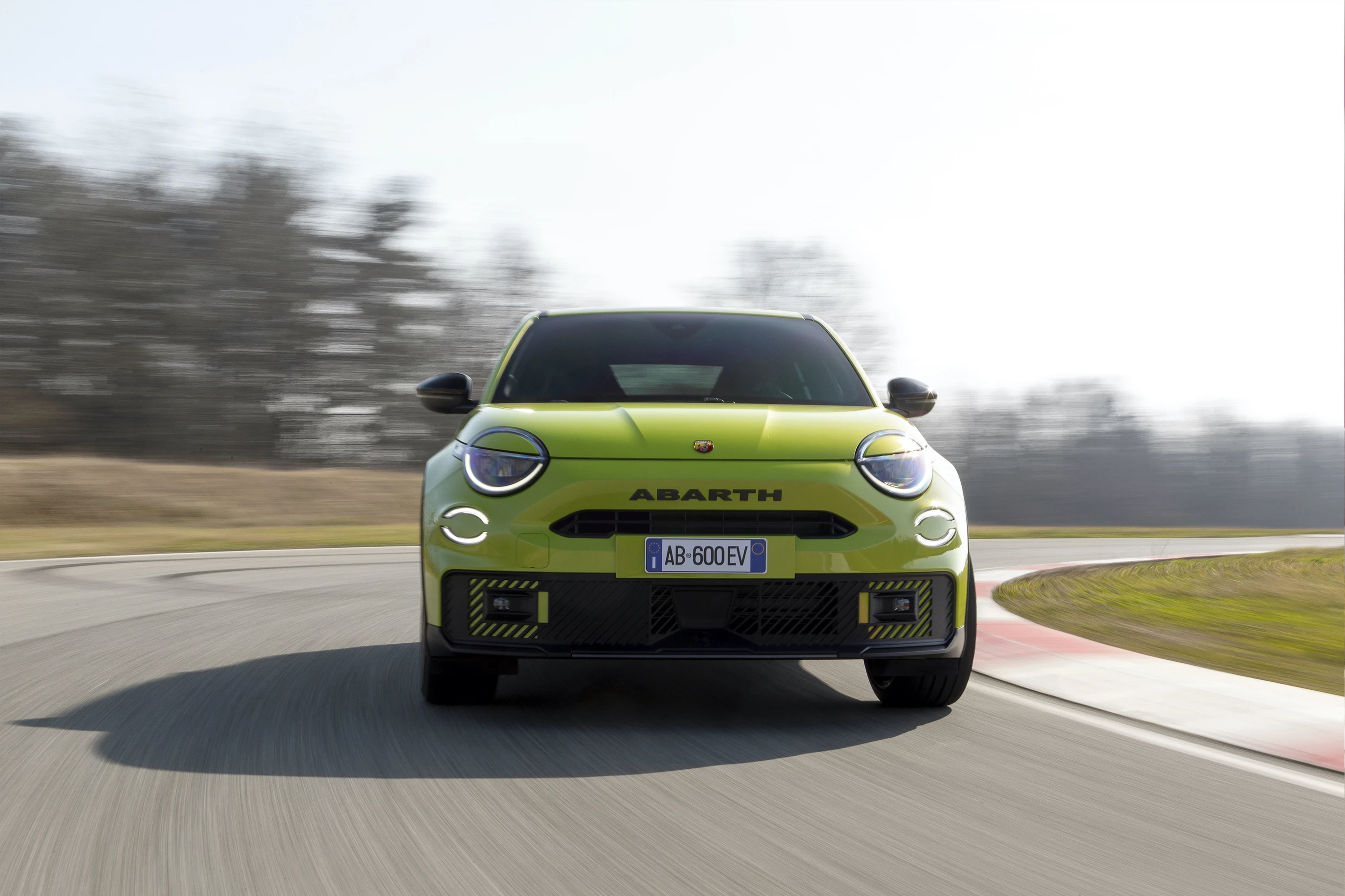 Abarth 600e Turismo exterior view