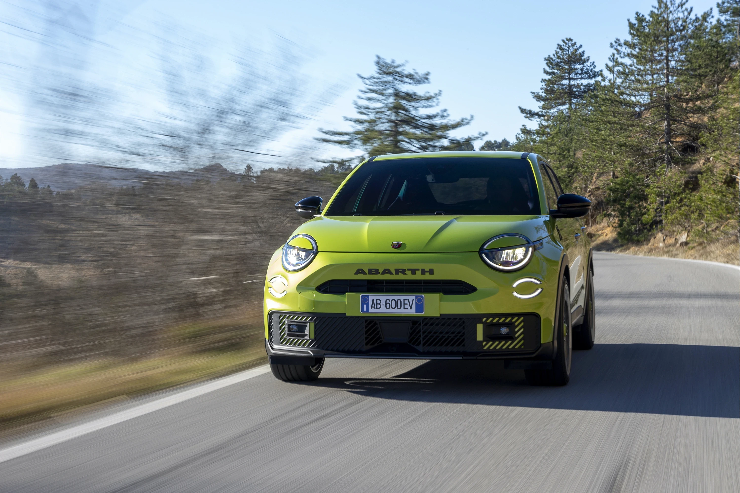 Abarth 600e Turismo exterior view