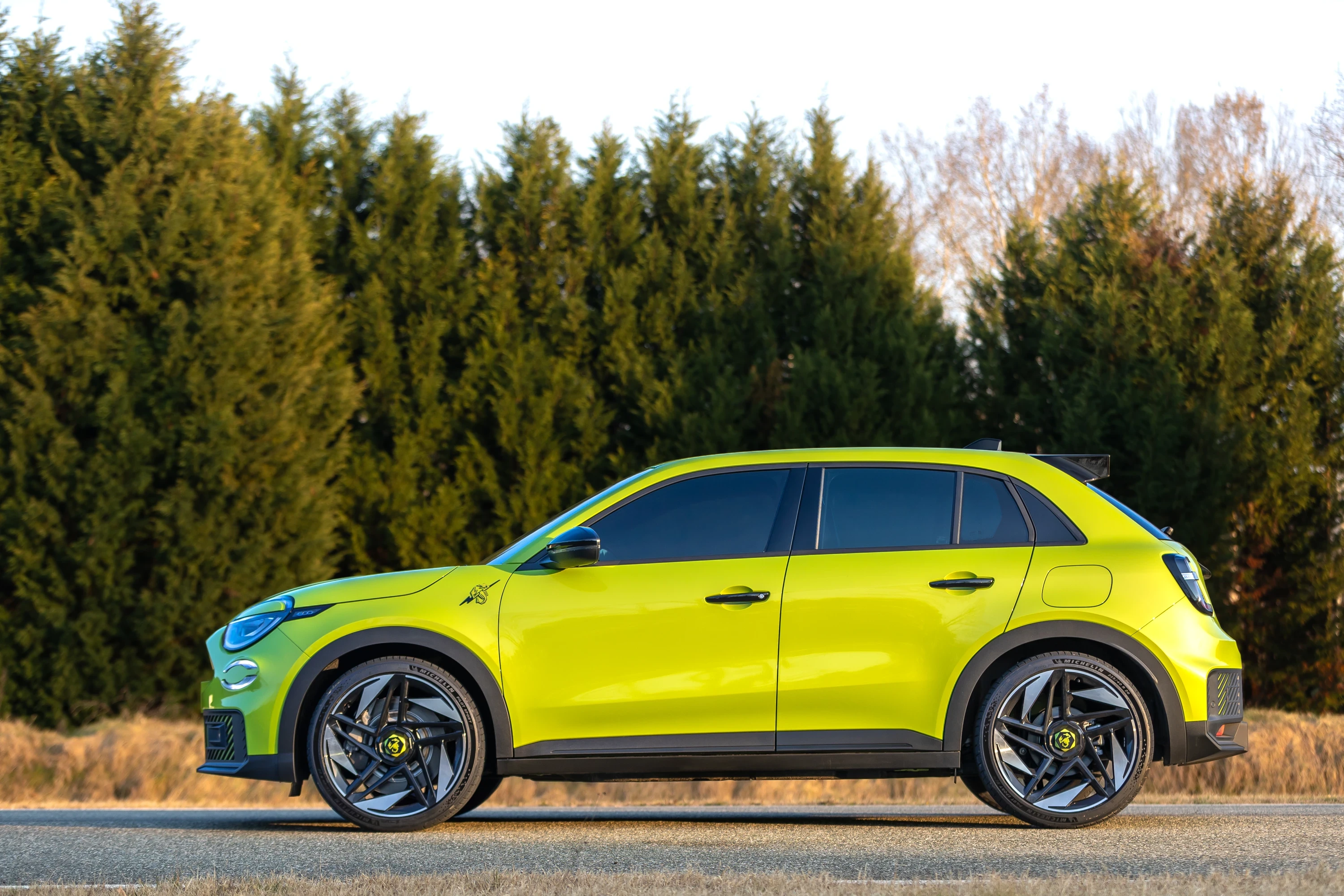Abarth 600e Turismo exterior view