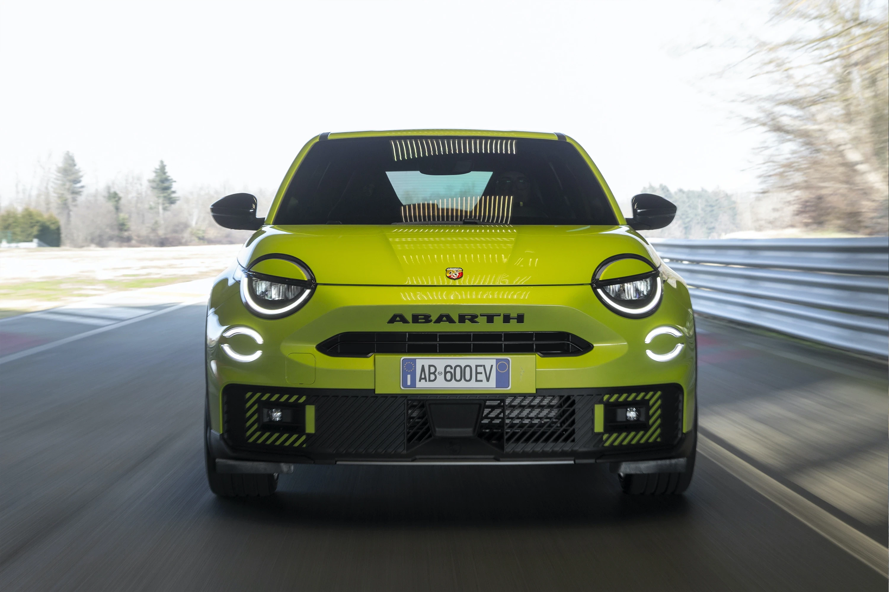 Abarth 600e Turismo exterior view