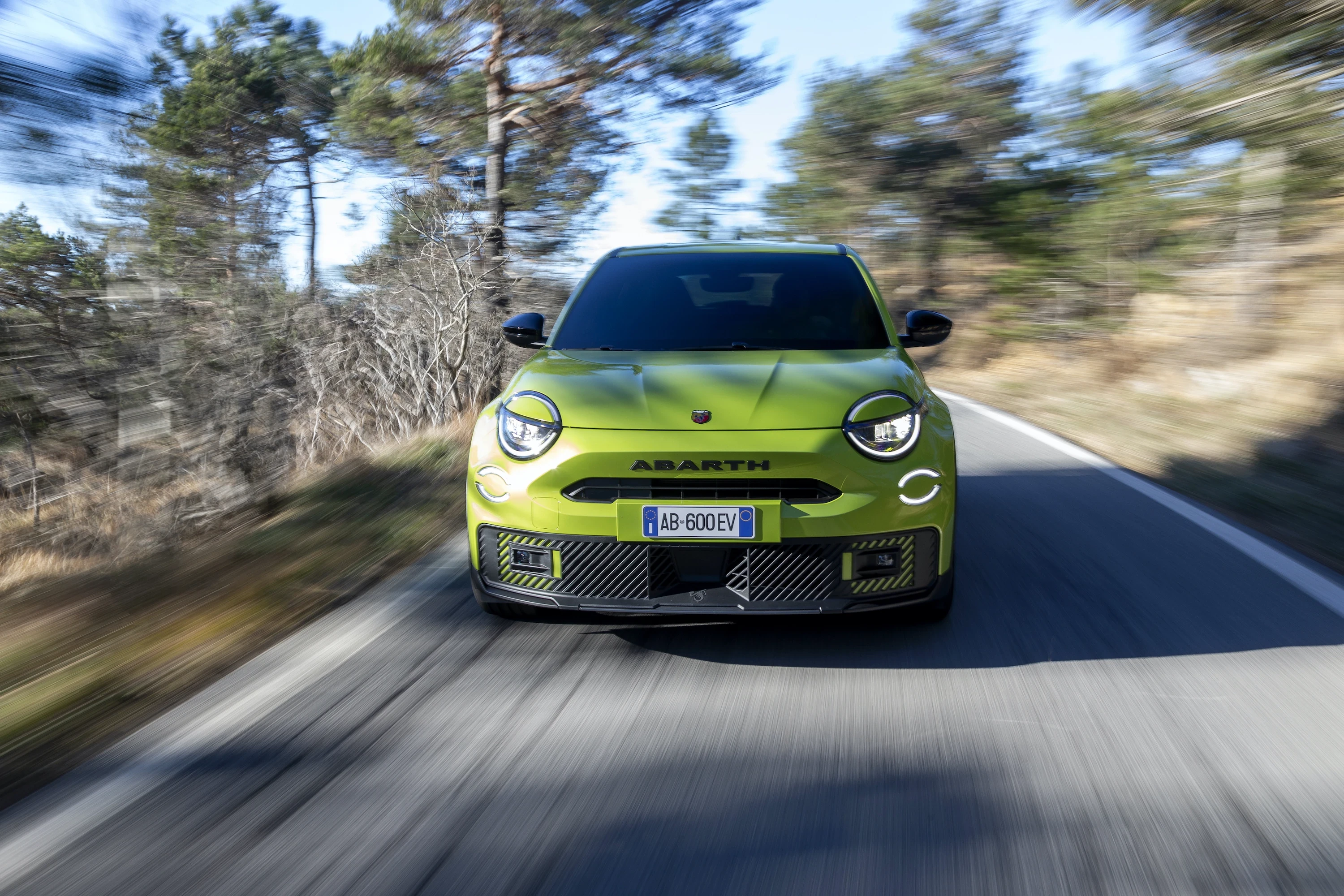 Abarth 600e Turismo exterior view