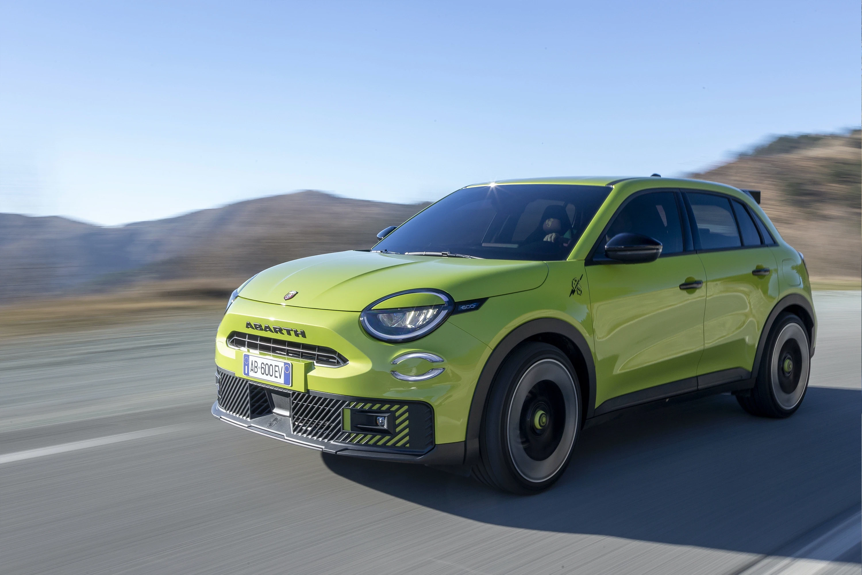Abarth 600e Turismo exterior view