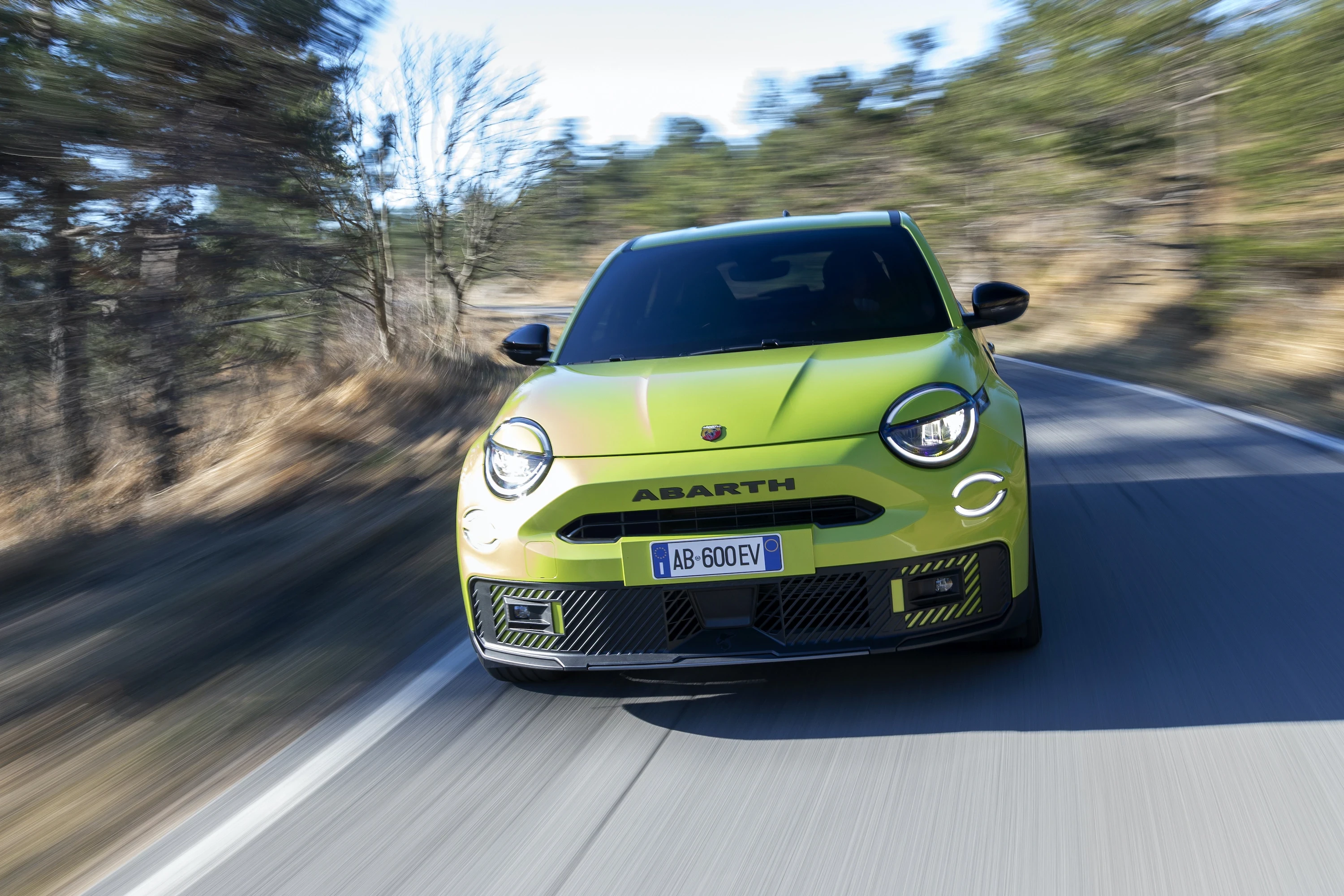 Abarth 600e Turismo exterior view