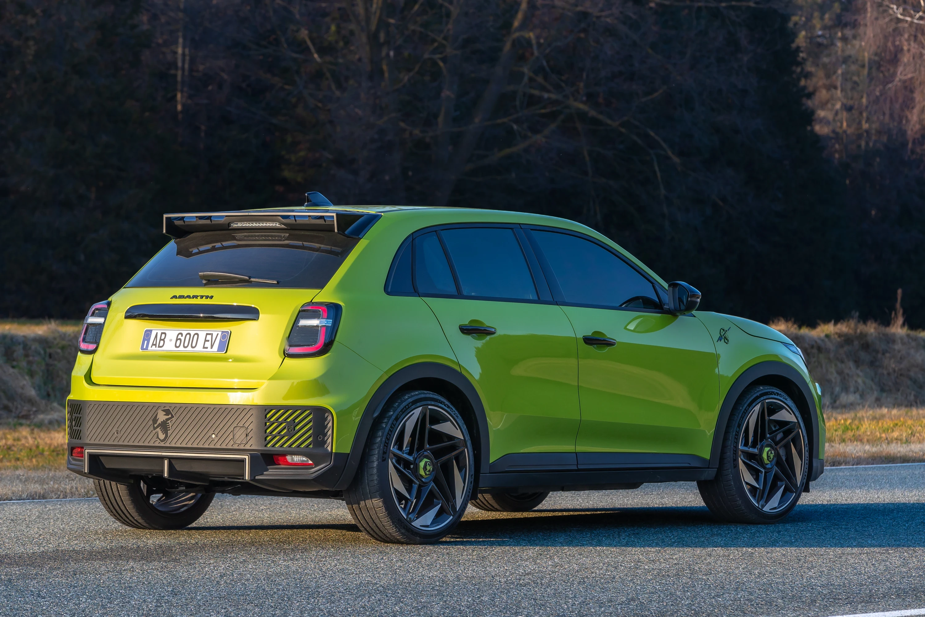 Abarth 600e Turismo exterior view