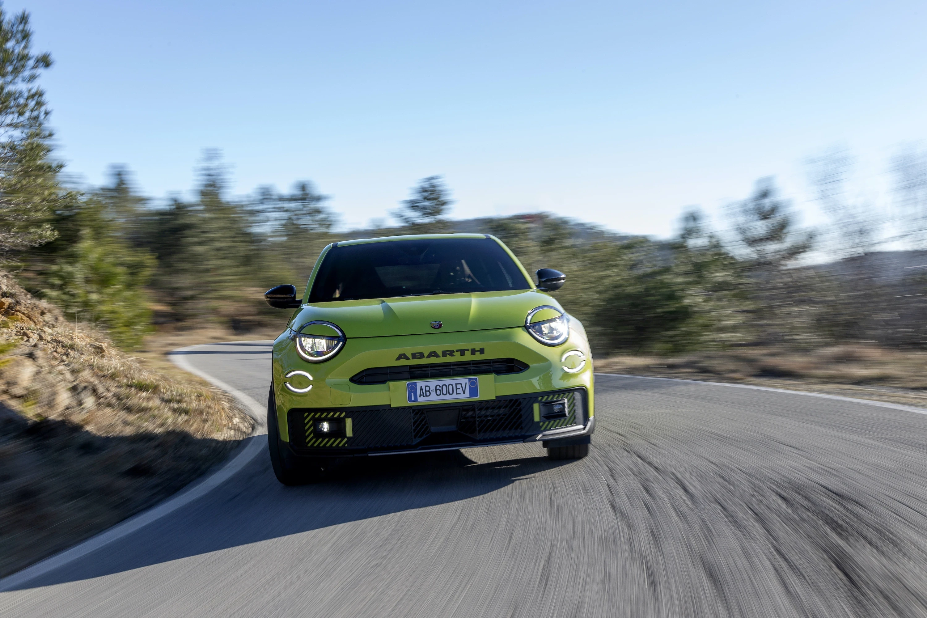 Abarth 600e Turismo exterior view