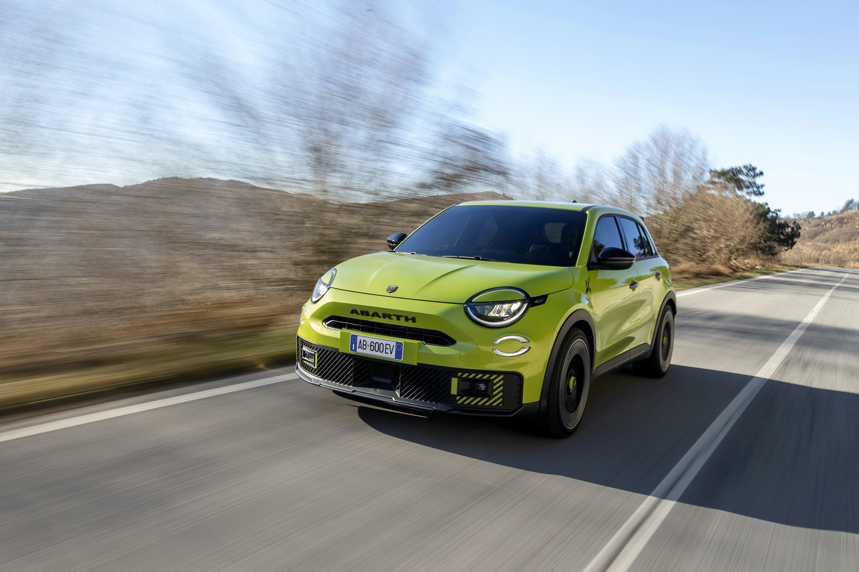 Abarth 600e Turismo exterior view