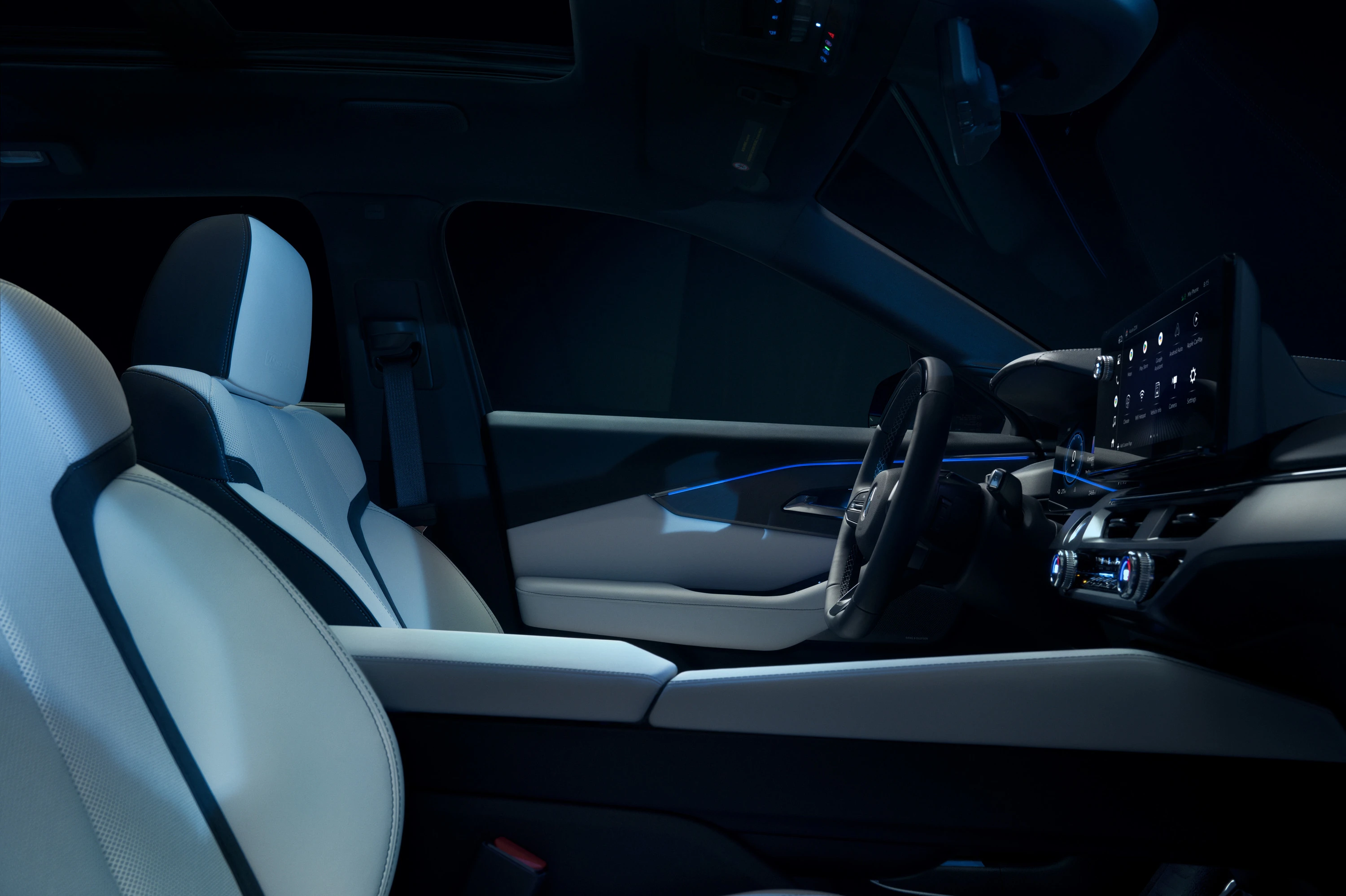 Acura ZDX A-Spec AWD frontseats view