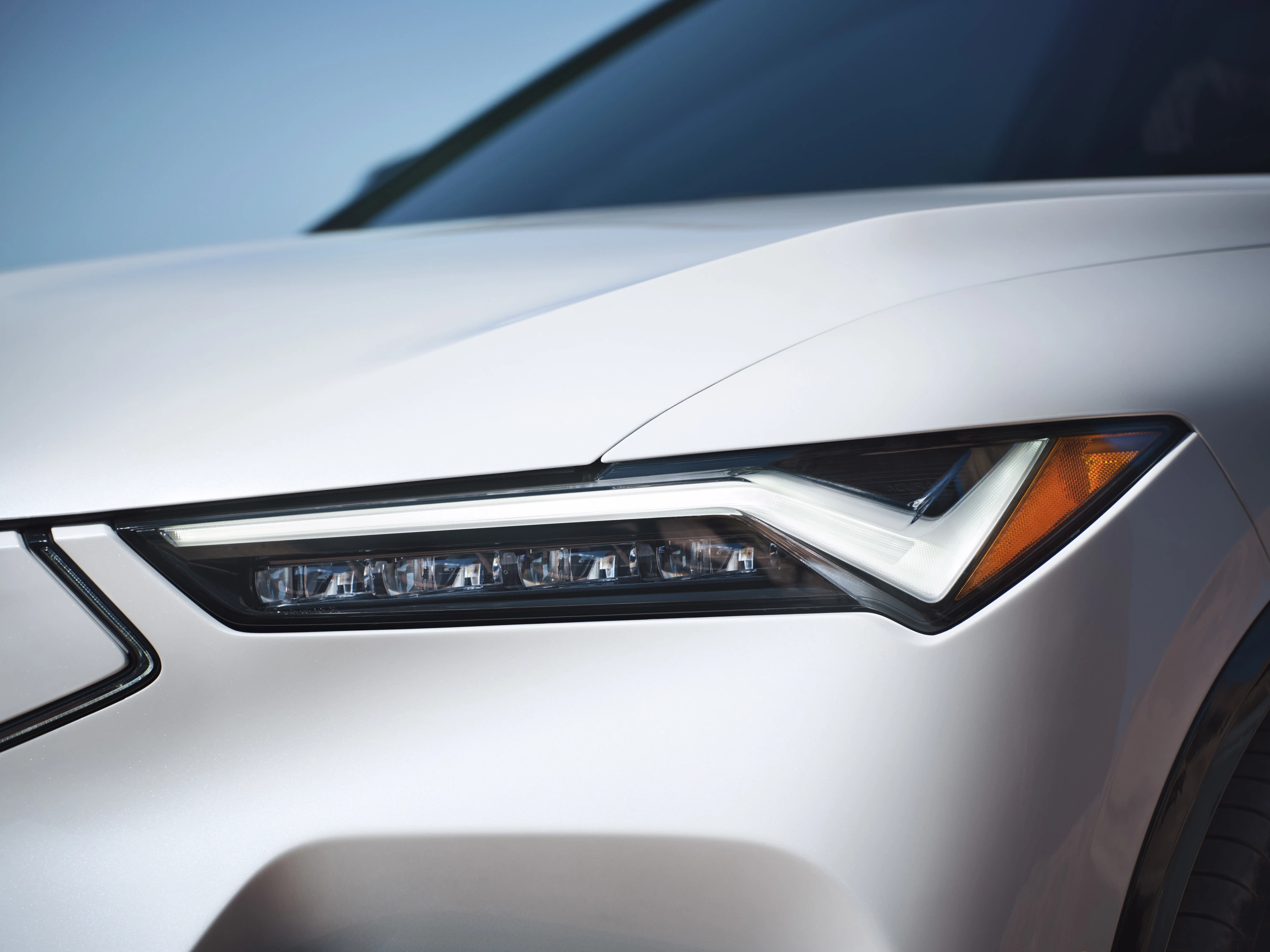 Acura ZDX Type S headlights view