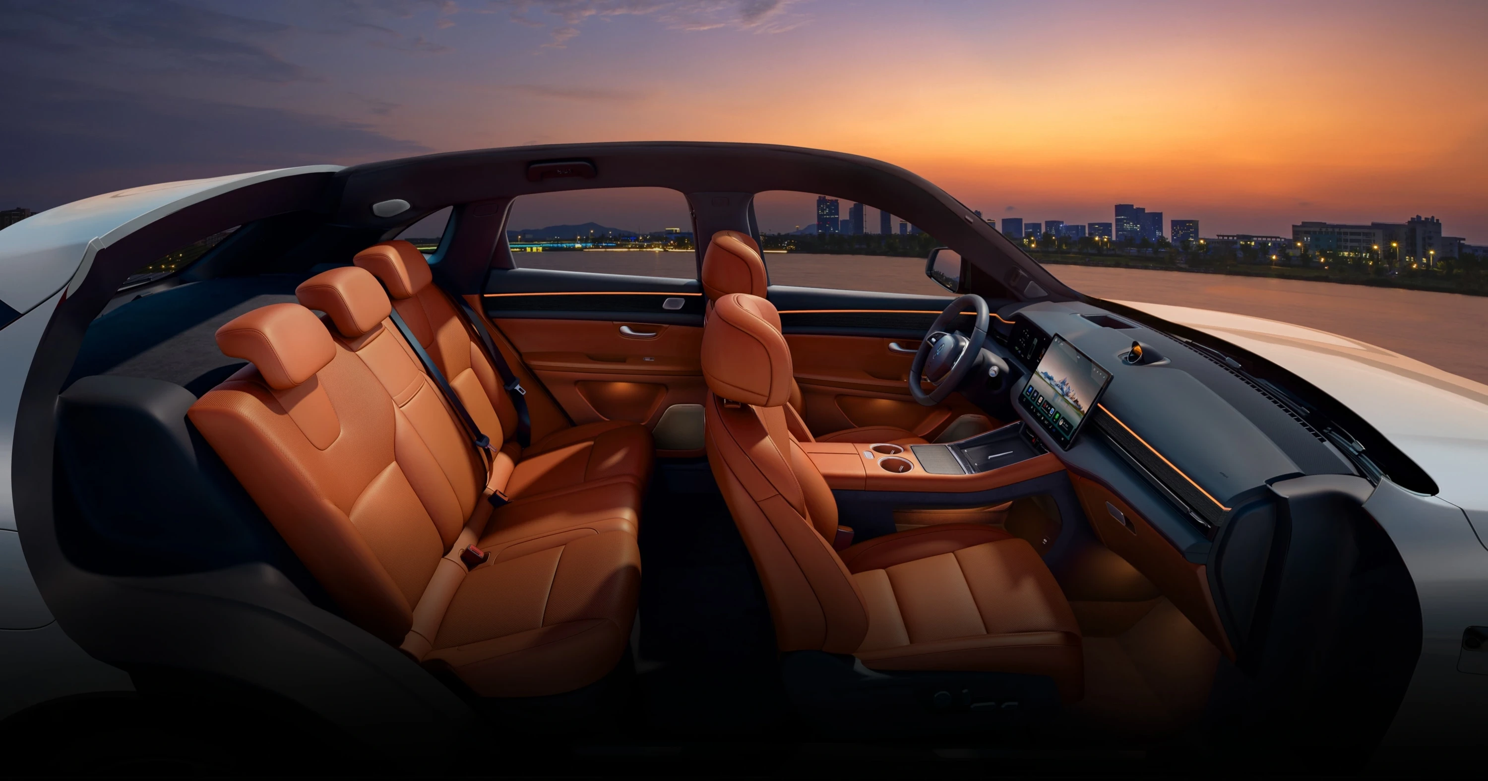 AITO M5 RWD interior view