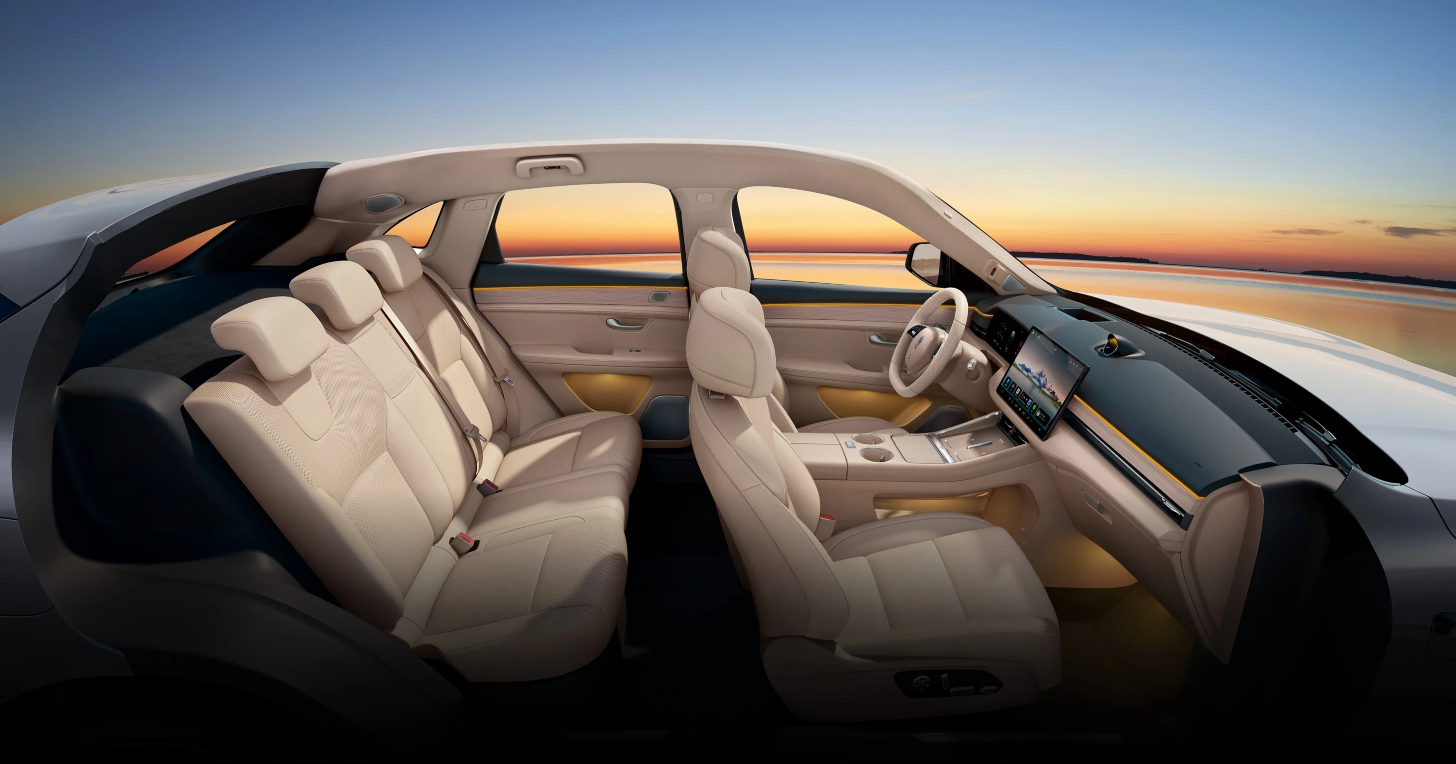 AITO M5 RWD interior view