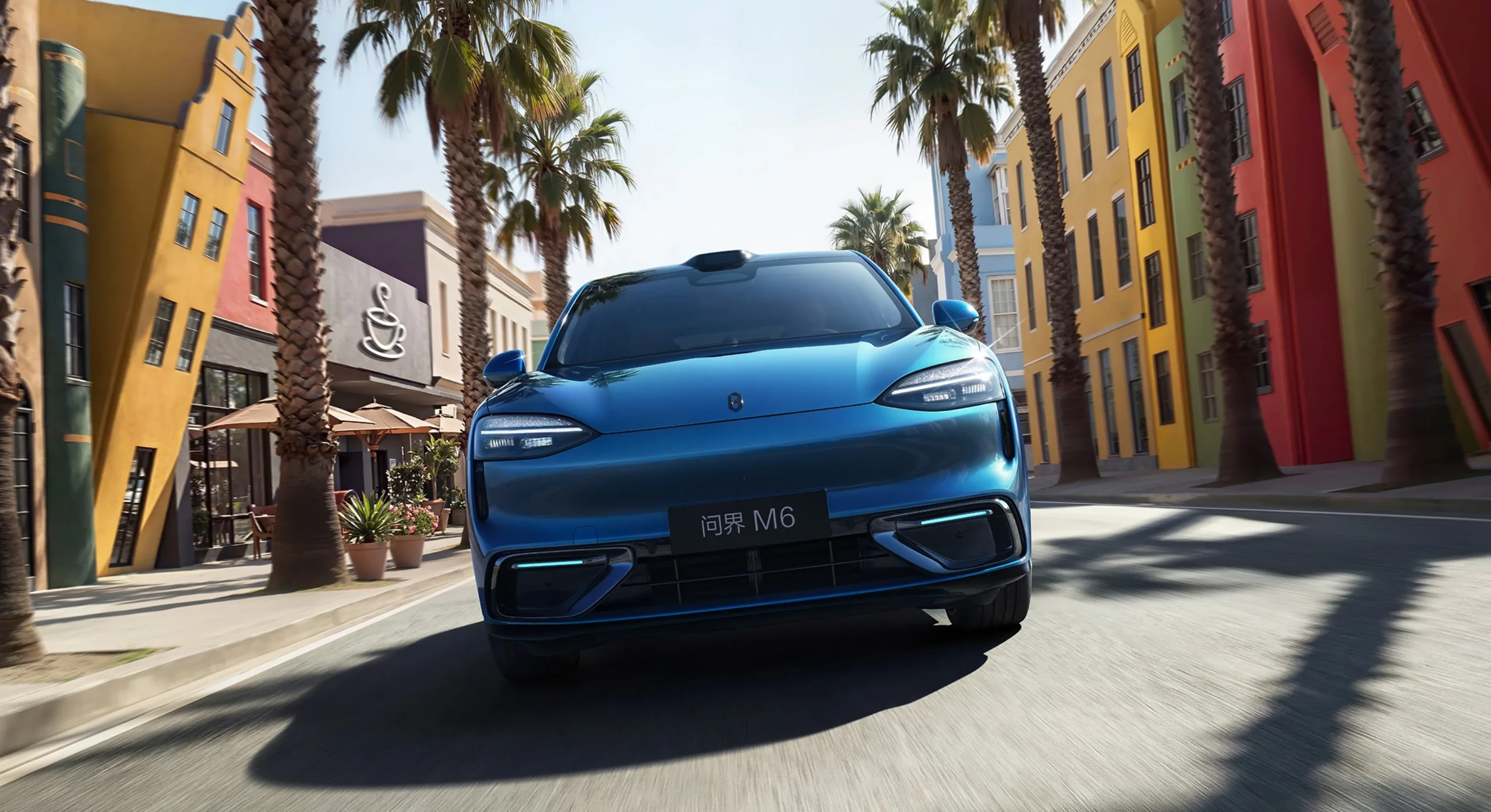 AITO M6 AWD exterior view