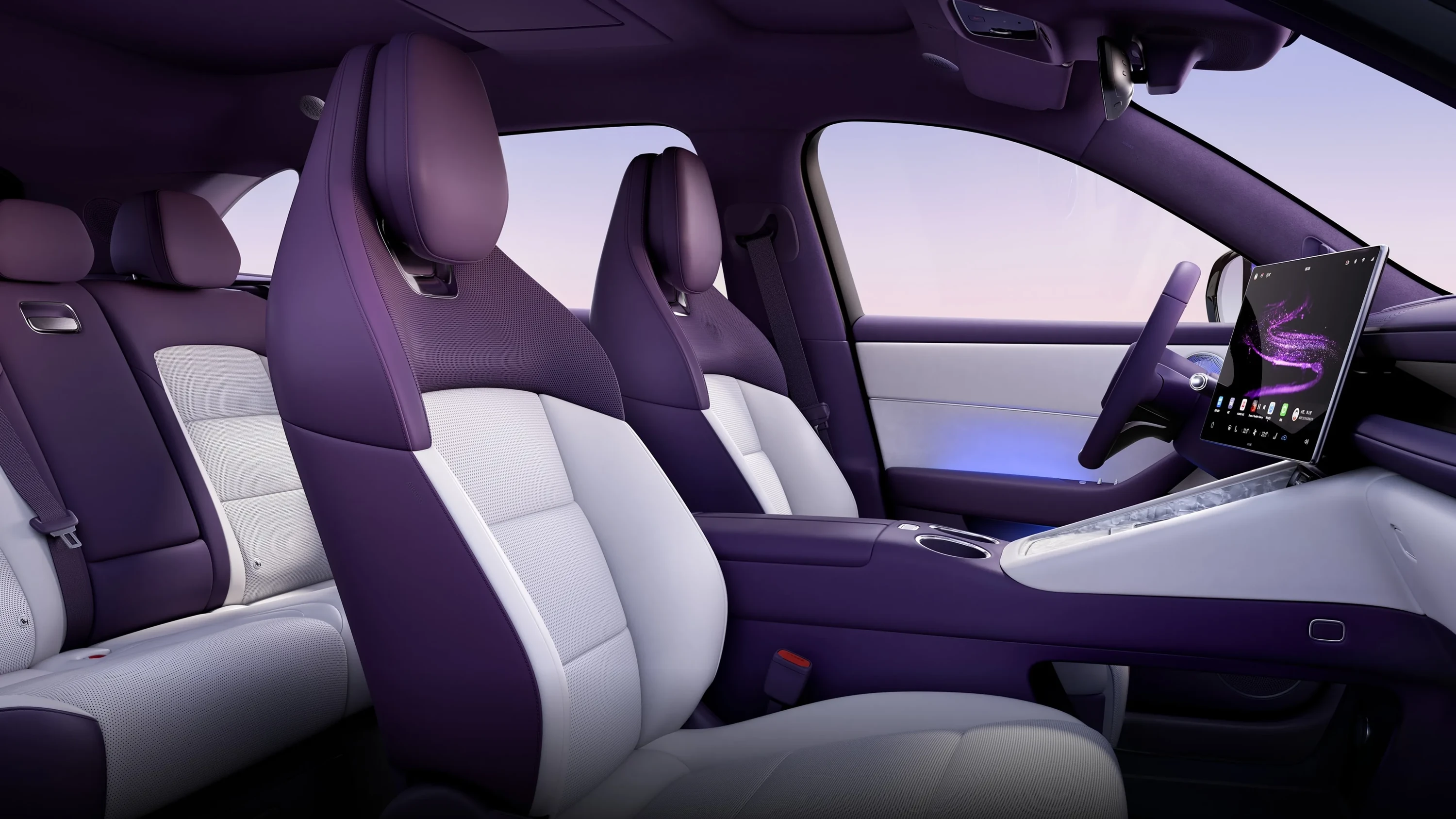AITO M6 AWD frontseats view