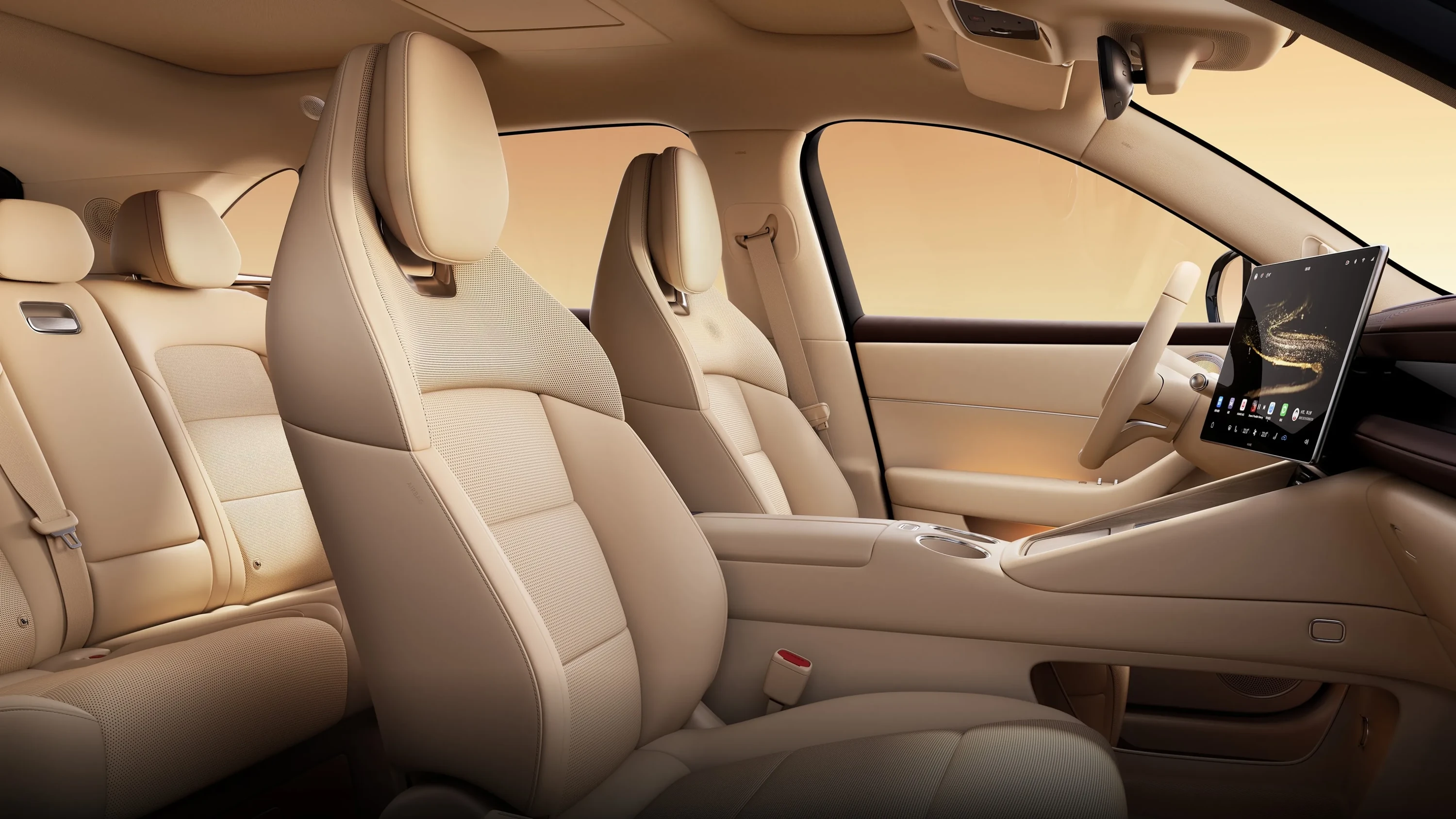 AITO M6 RWD frontseats view
