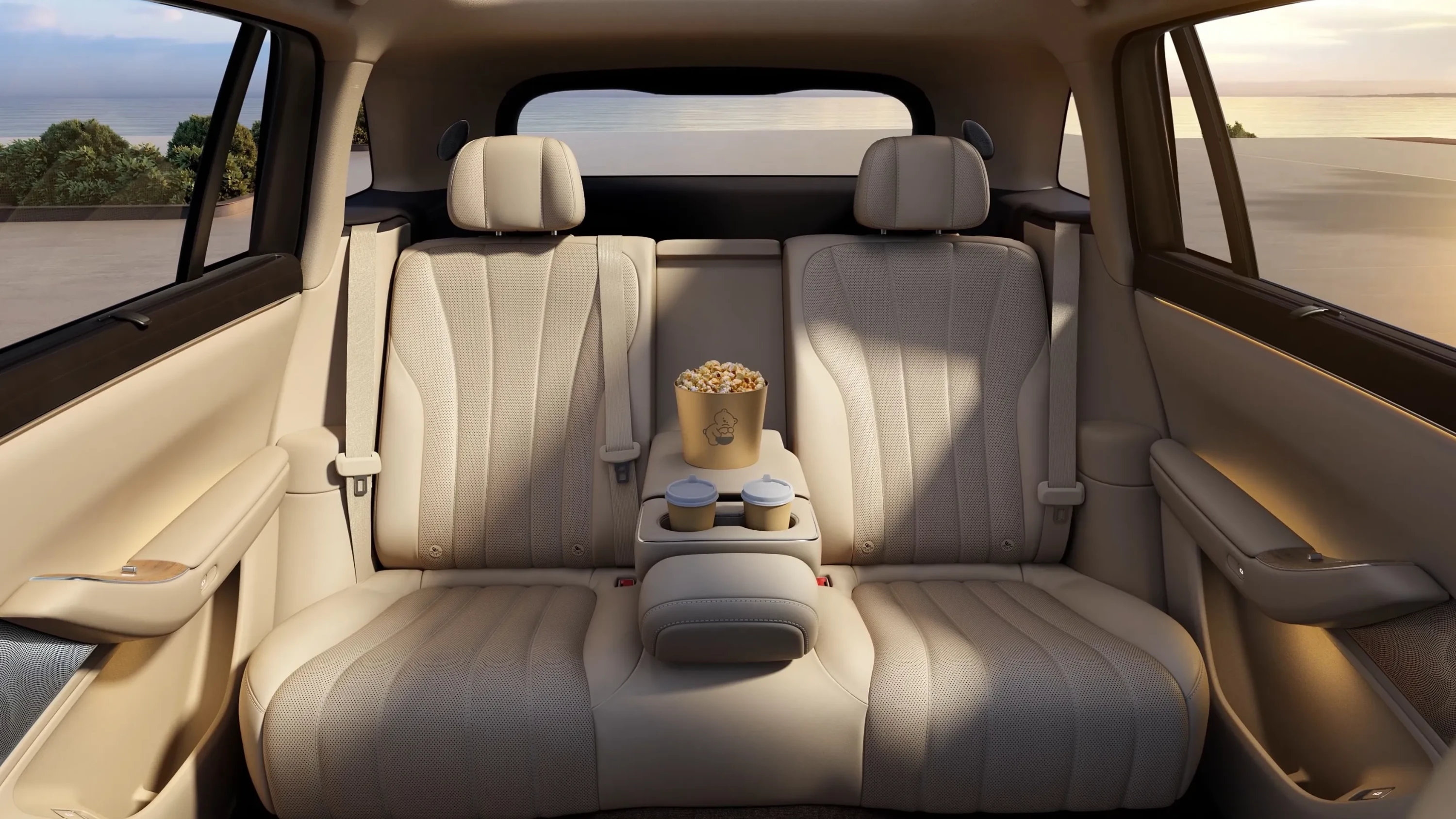 AITO M7 AWD secondrowseats view