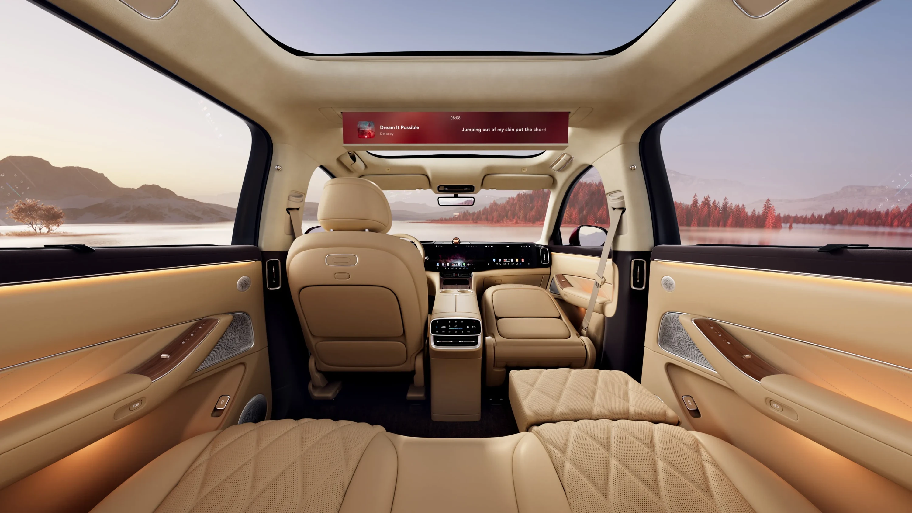 AITO M8 AWD interior view