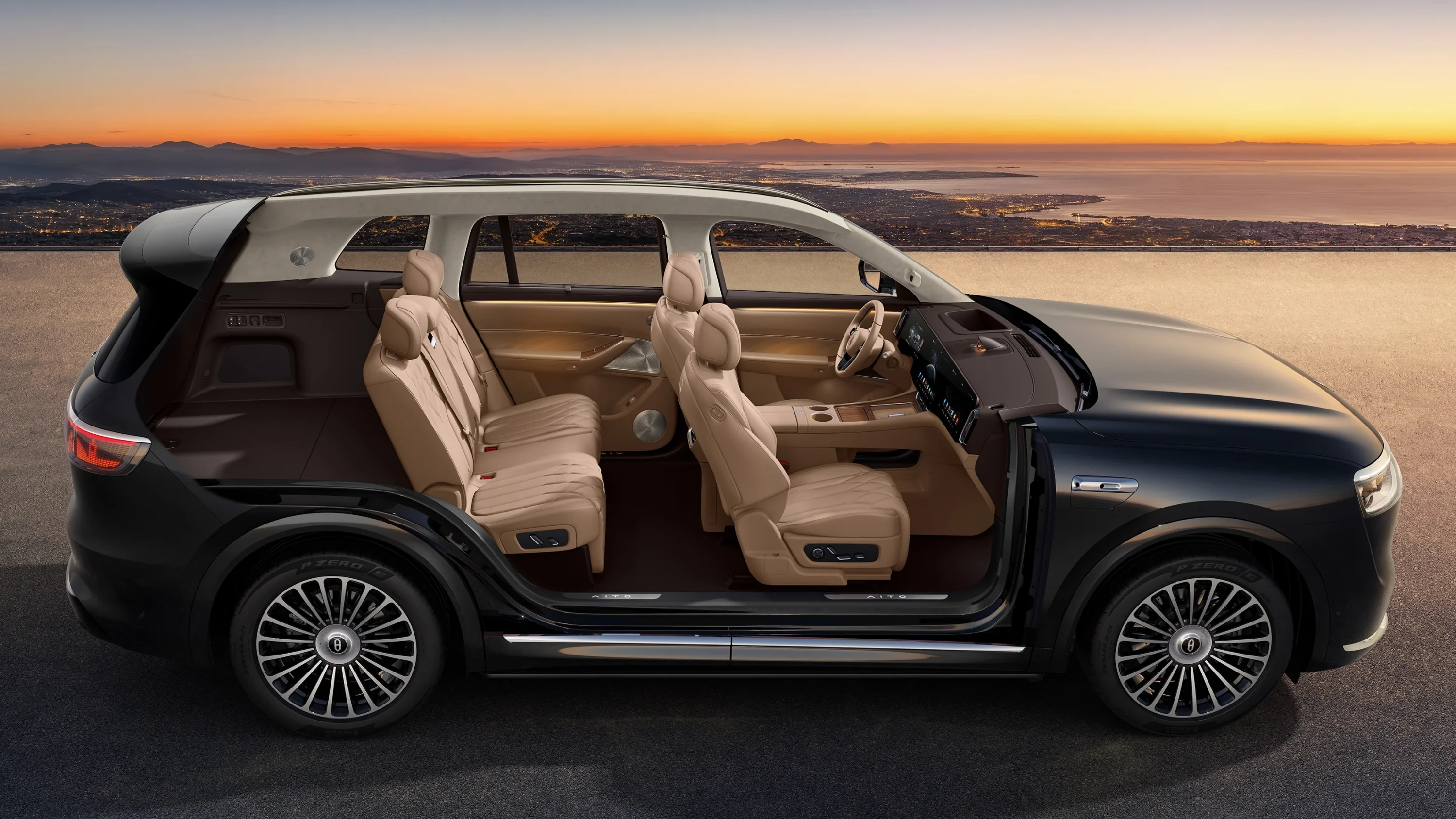 AITO M8 AWD interior view