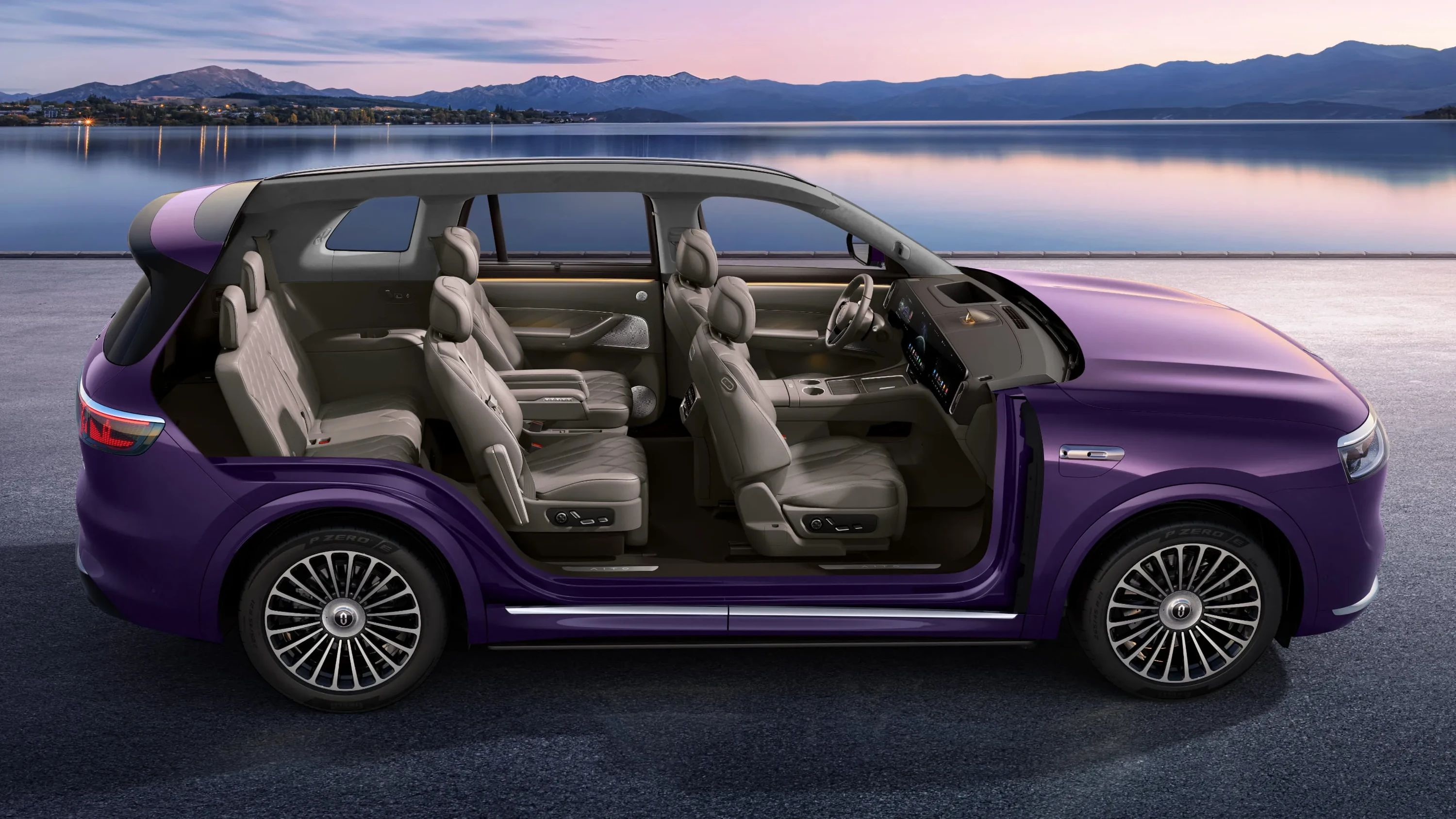 AITO M8 AWD interior view