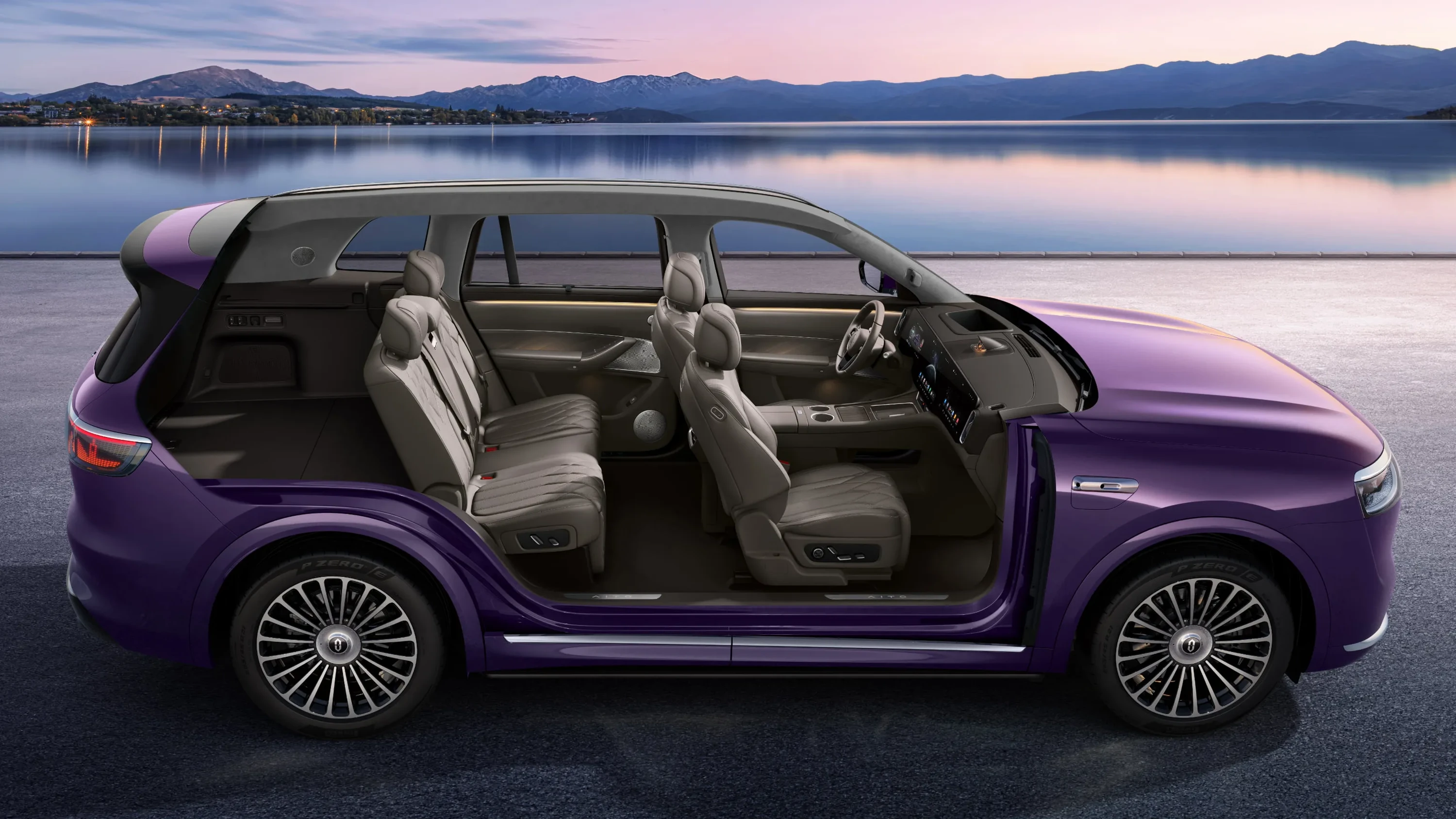 AITO M8 AWD interior view