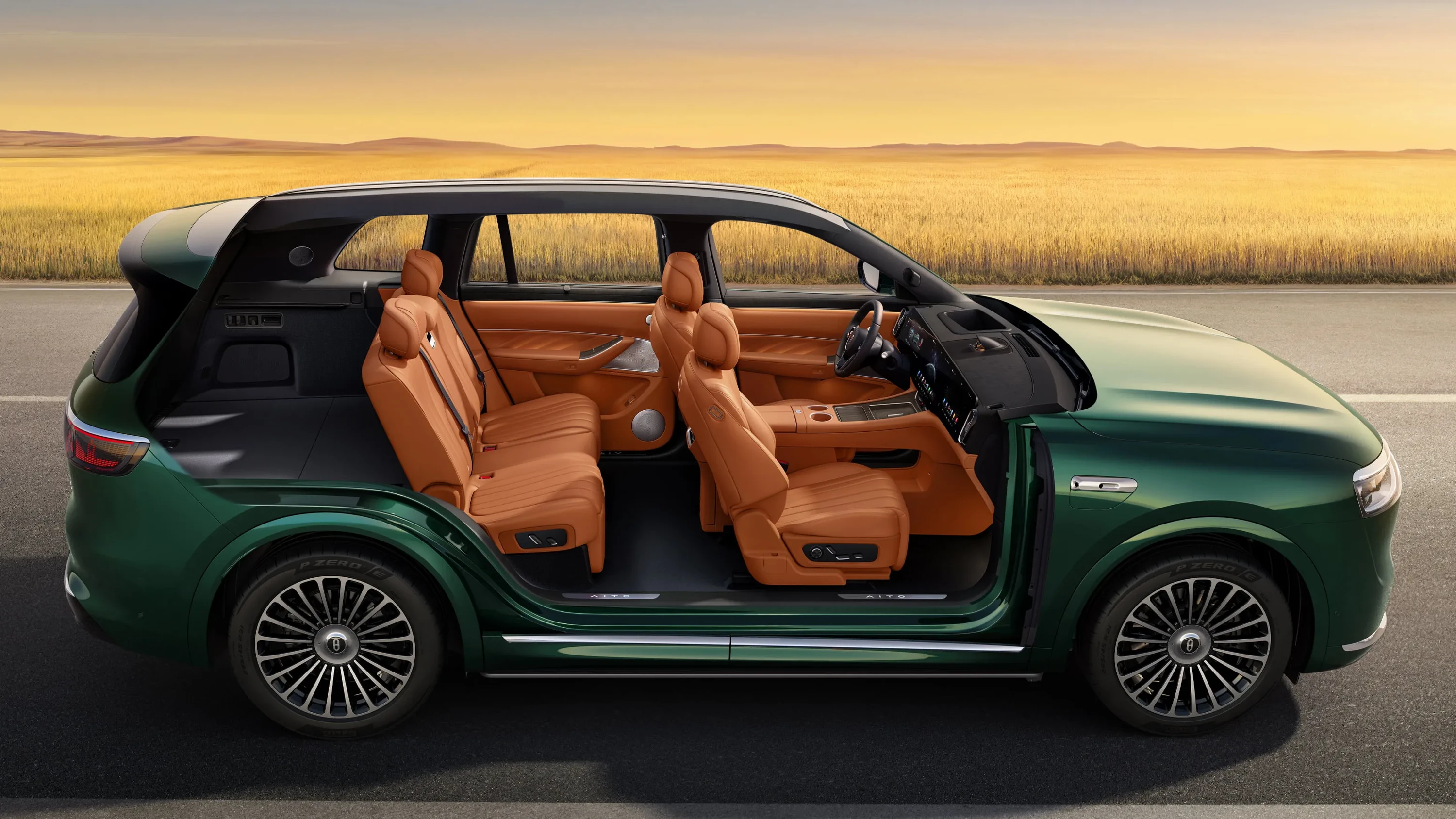 AITO M8 AWD interior view