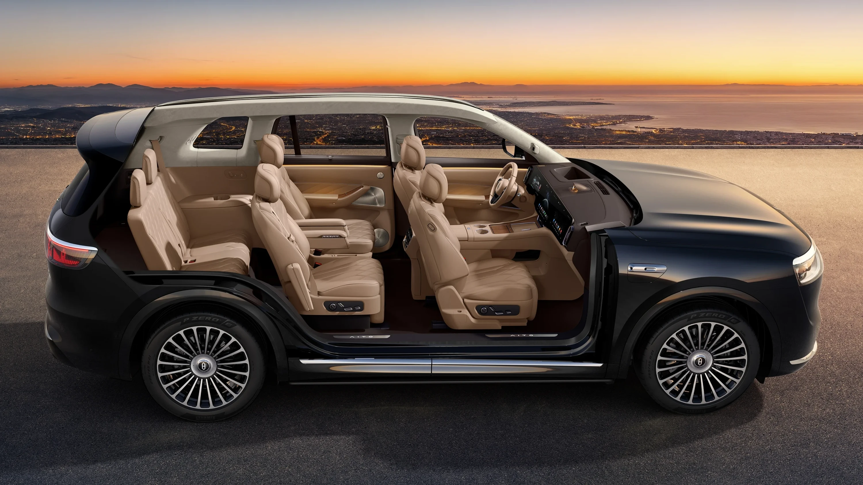 AITO M8 AWD interior view