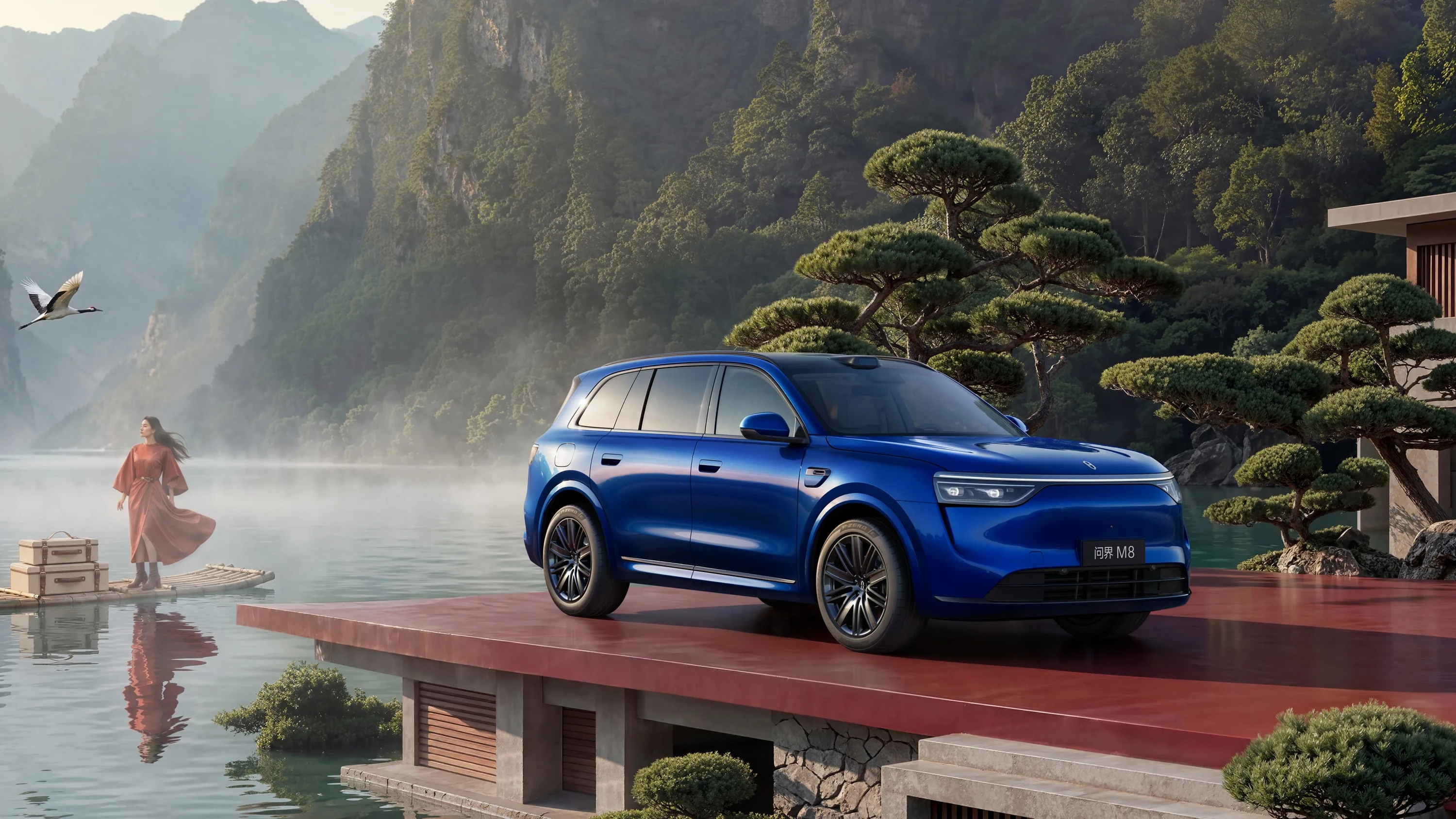 AITO M8 AWD electric vehicle