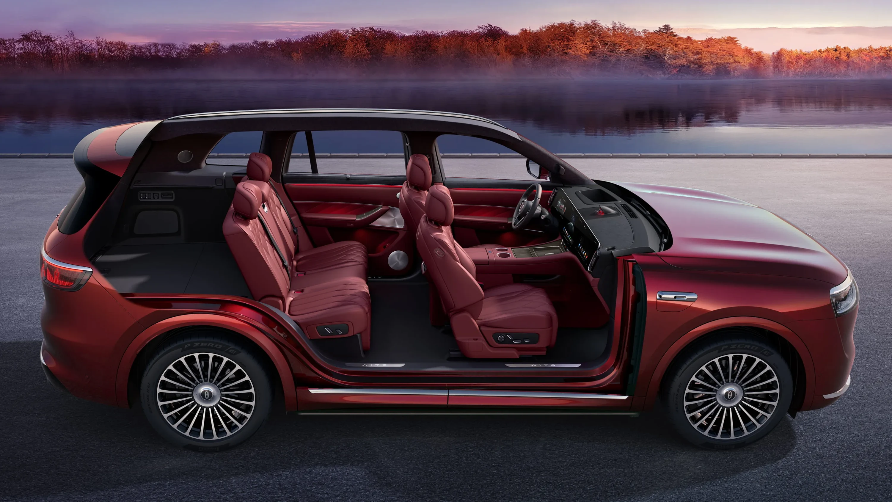 AITO M8 AWD interior view