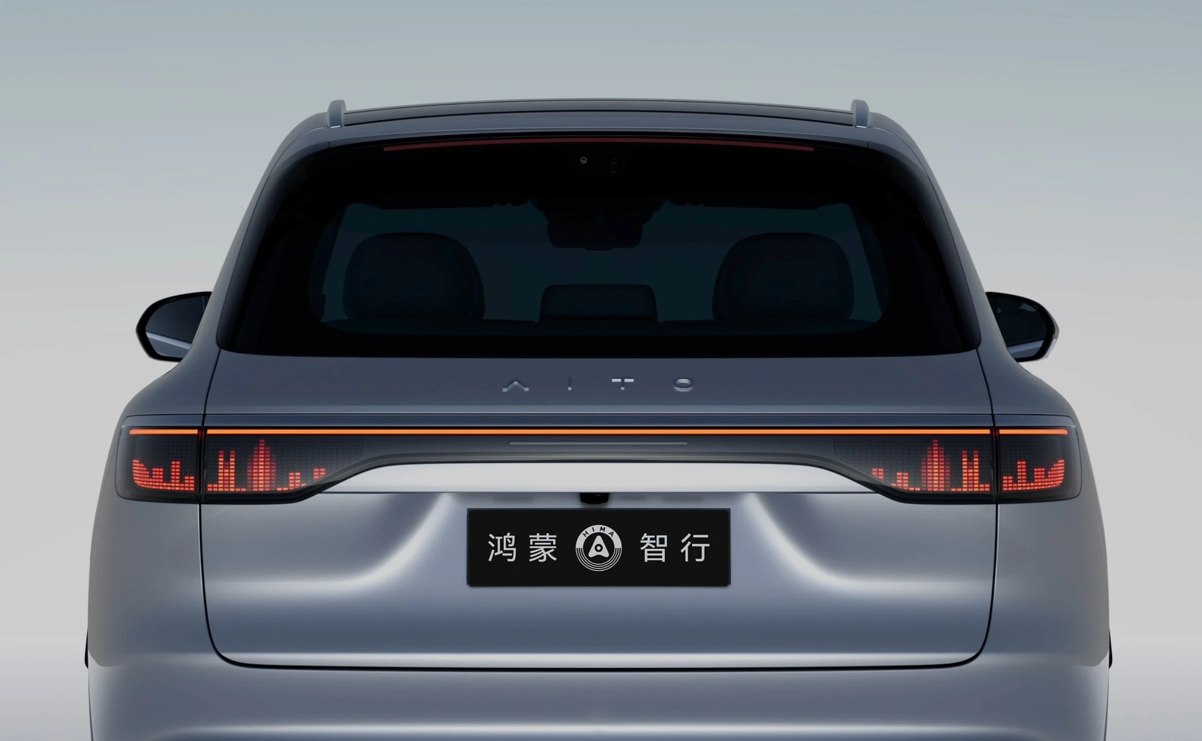 AITO M8 RWD taillights view