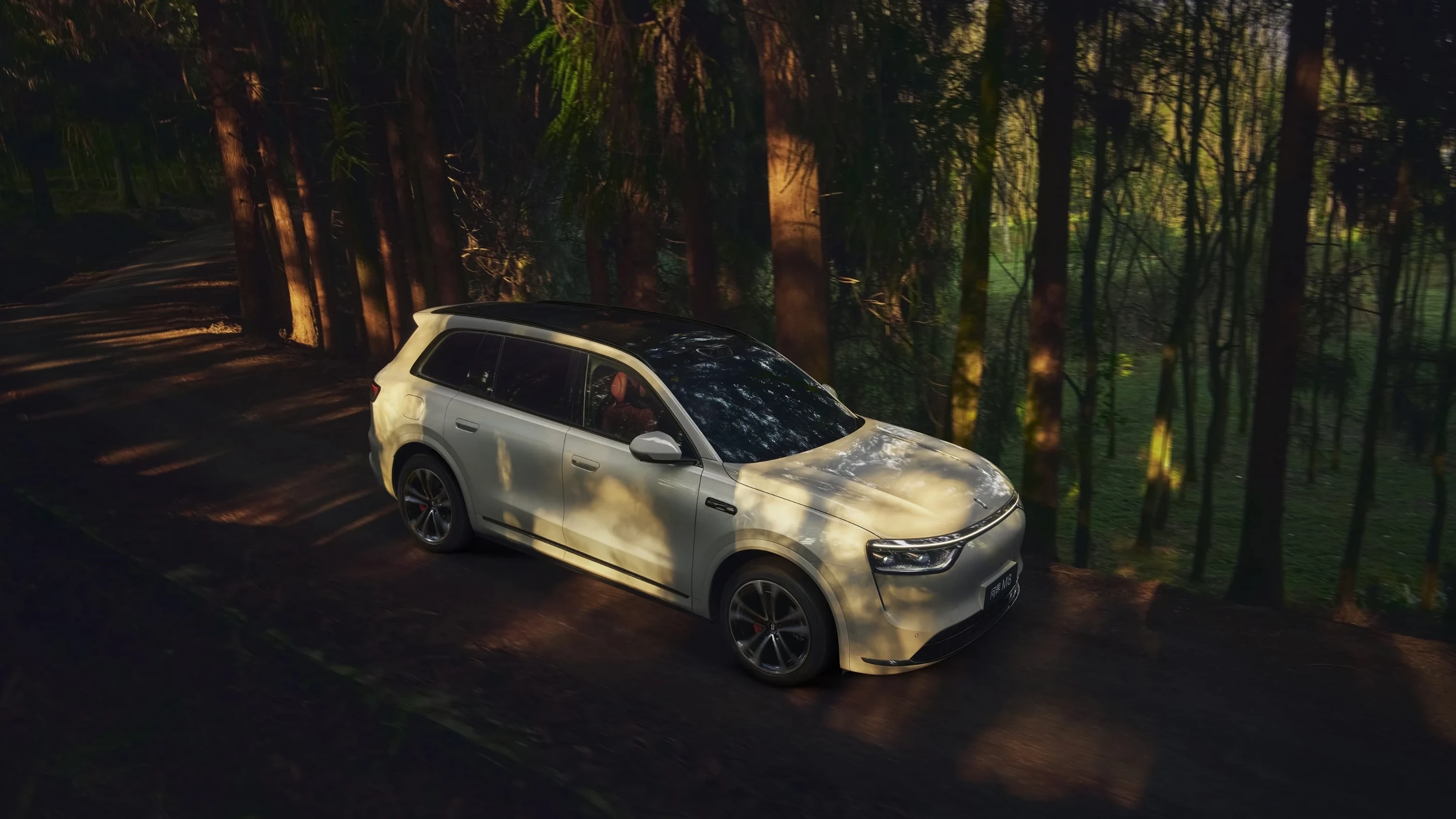AITO M8 RWD exterior view