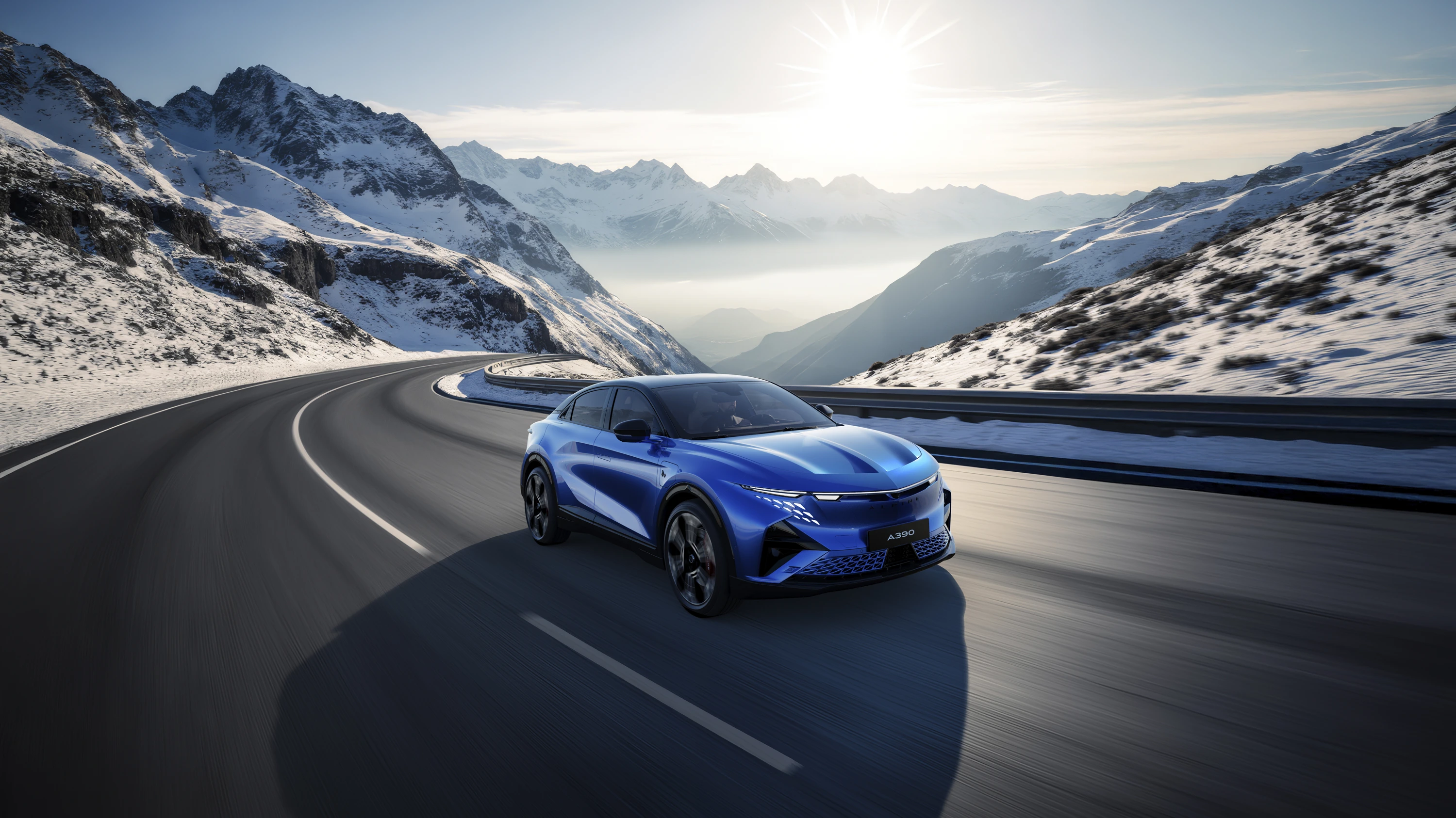 Alpine A390 GT dynamic view