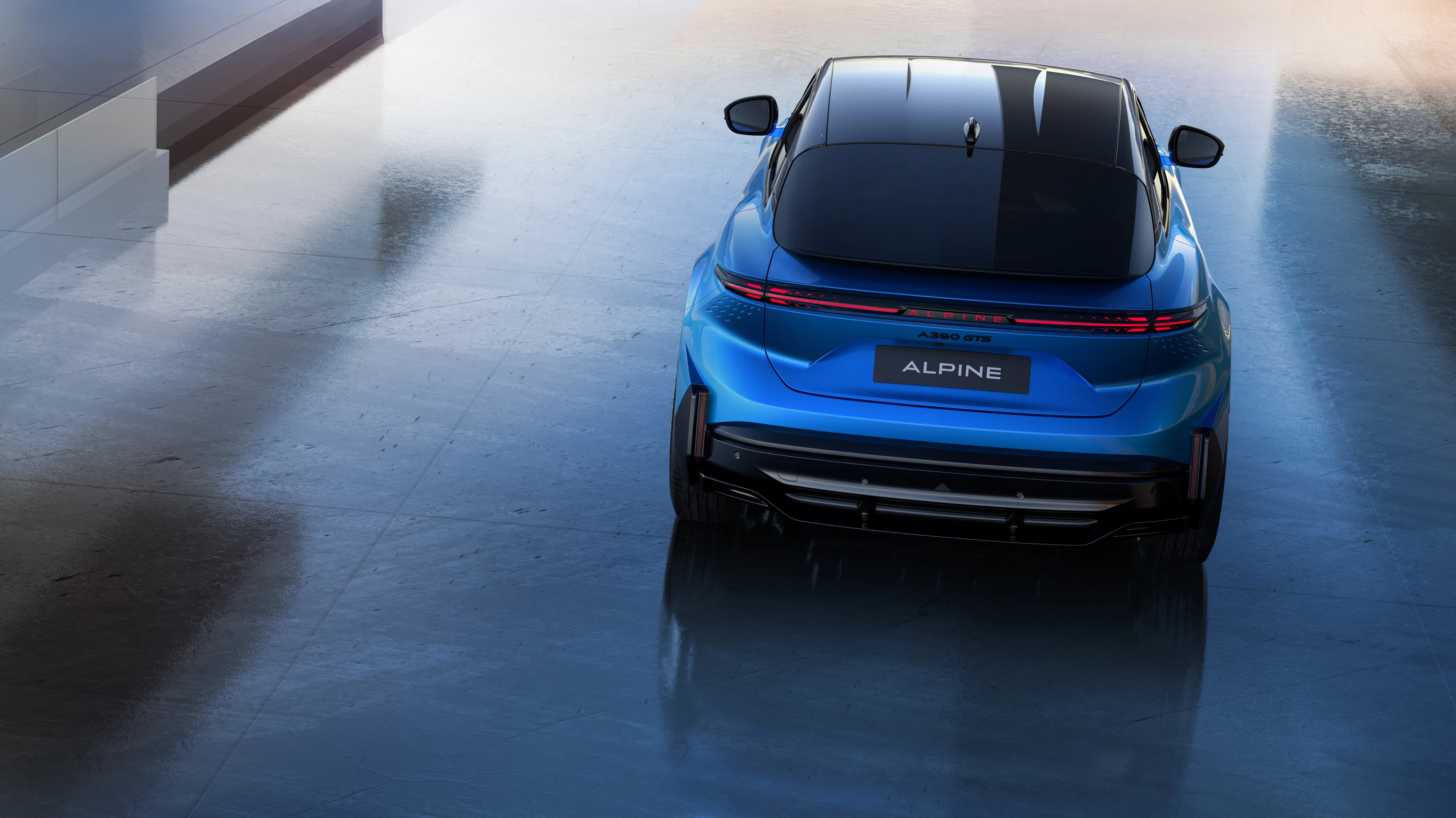 Alpine A390 GT exterior view