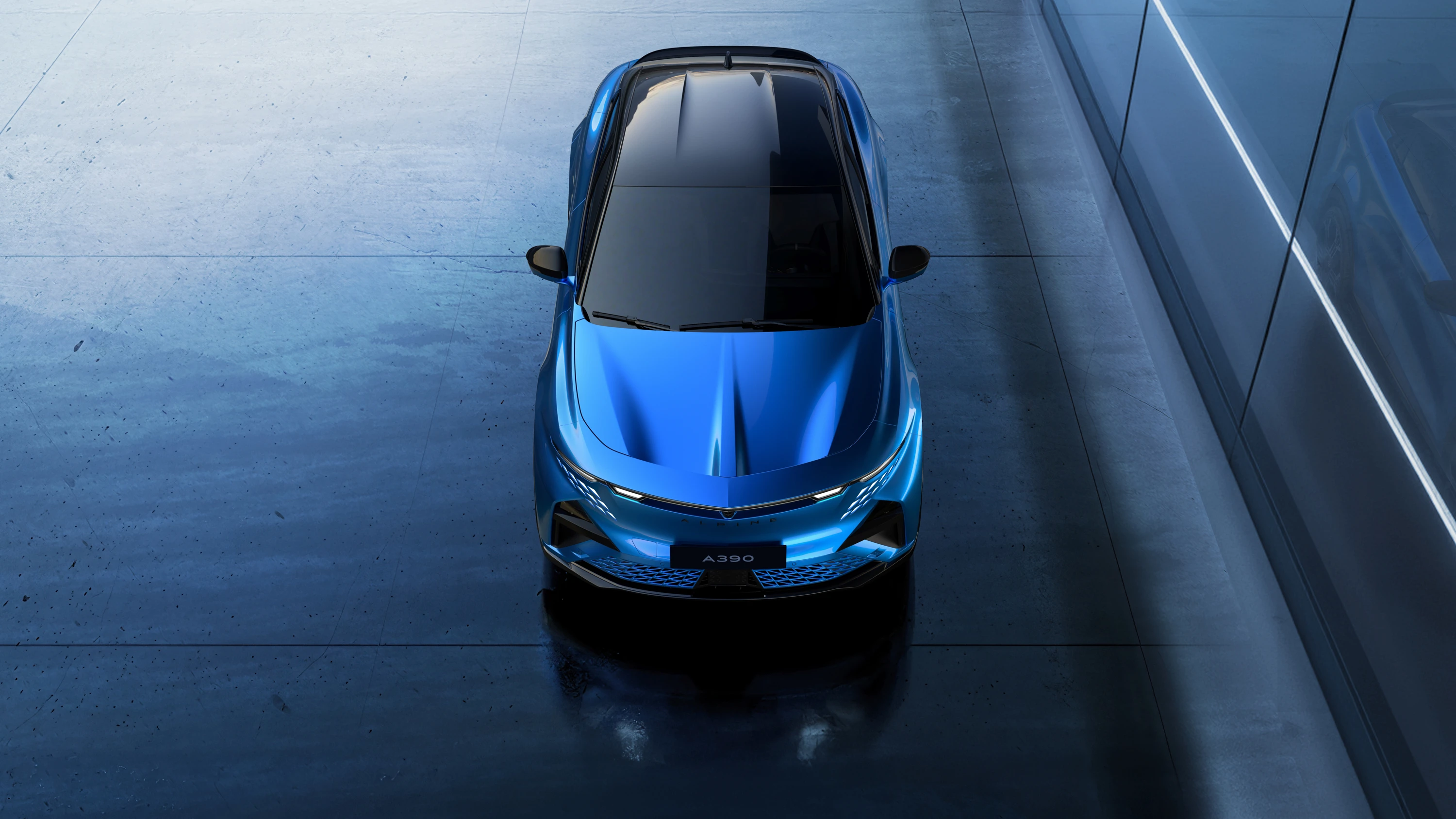 Alpine A390 GT exterior view
