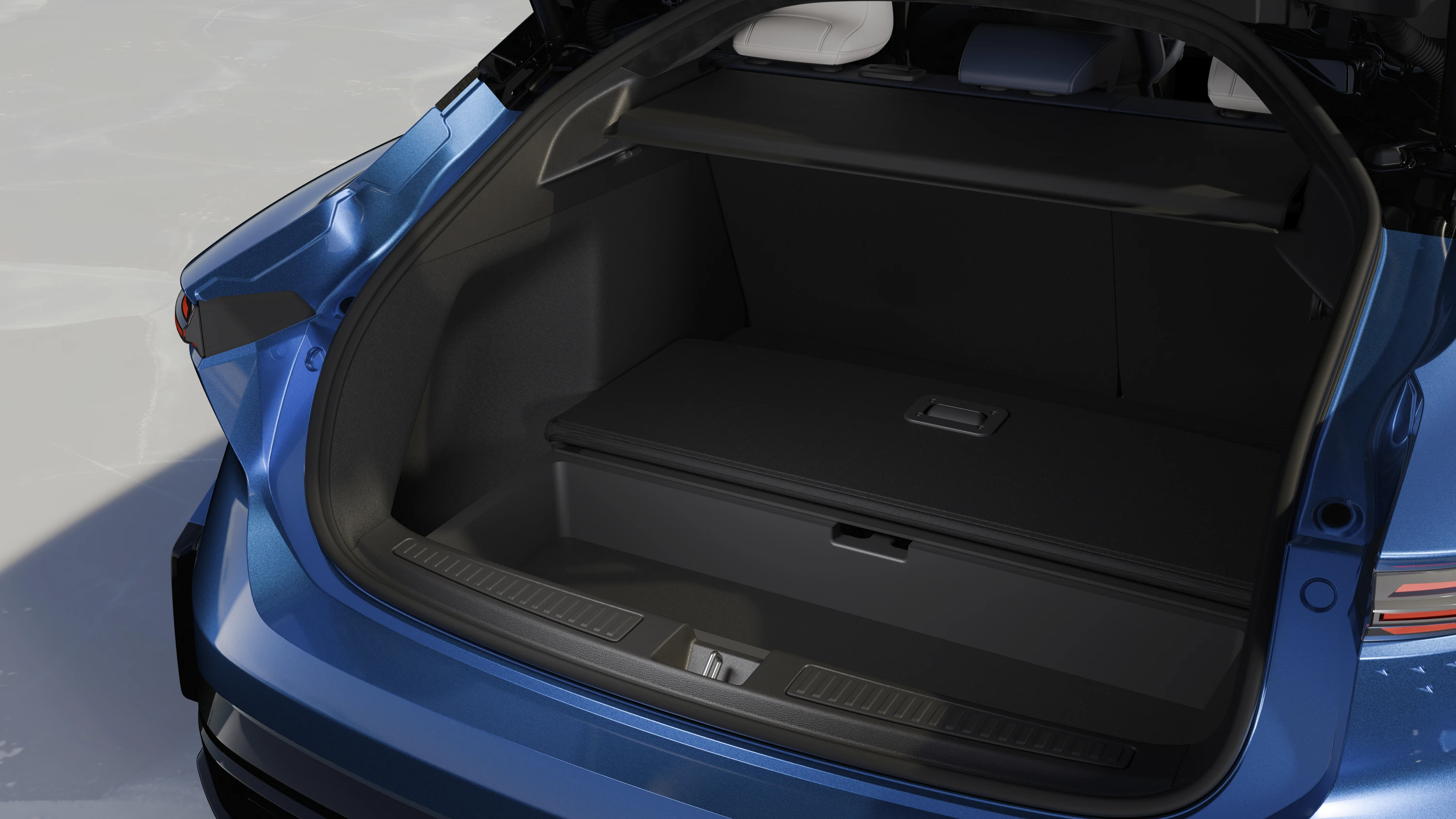 Alpine A390 GT trunk view