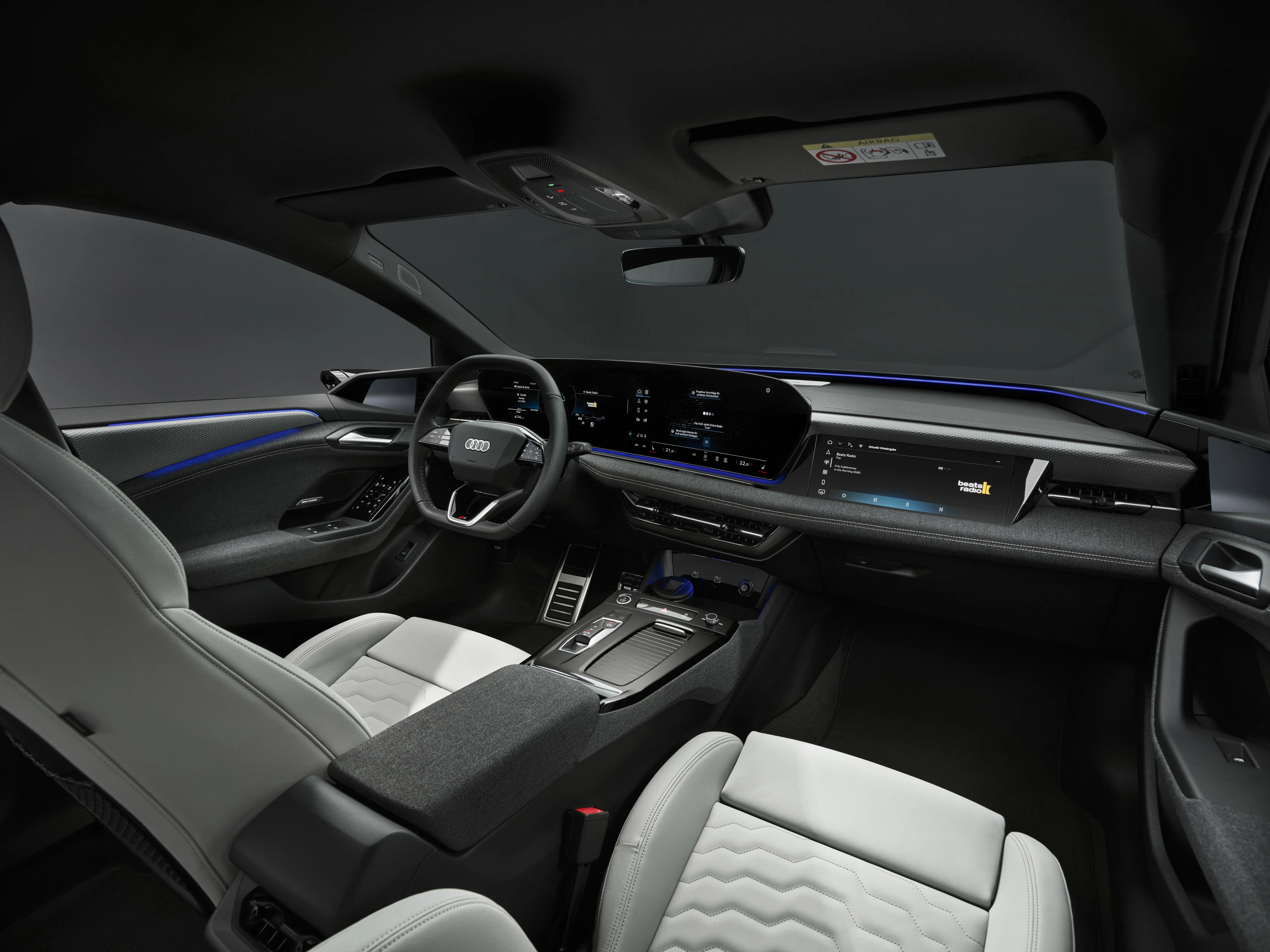 Audi A6 Avant e-tron performance interior view