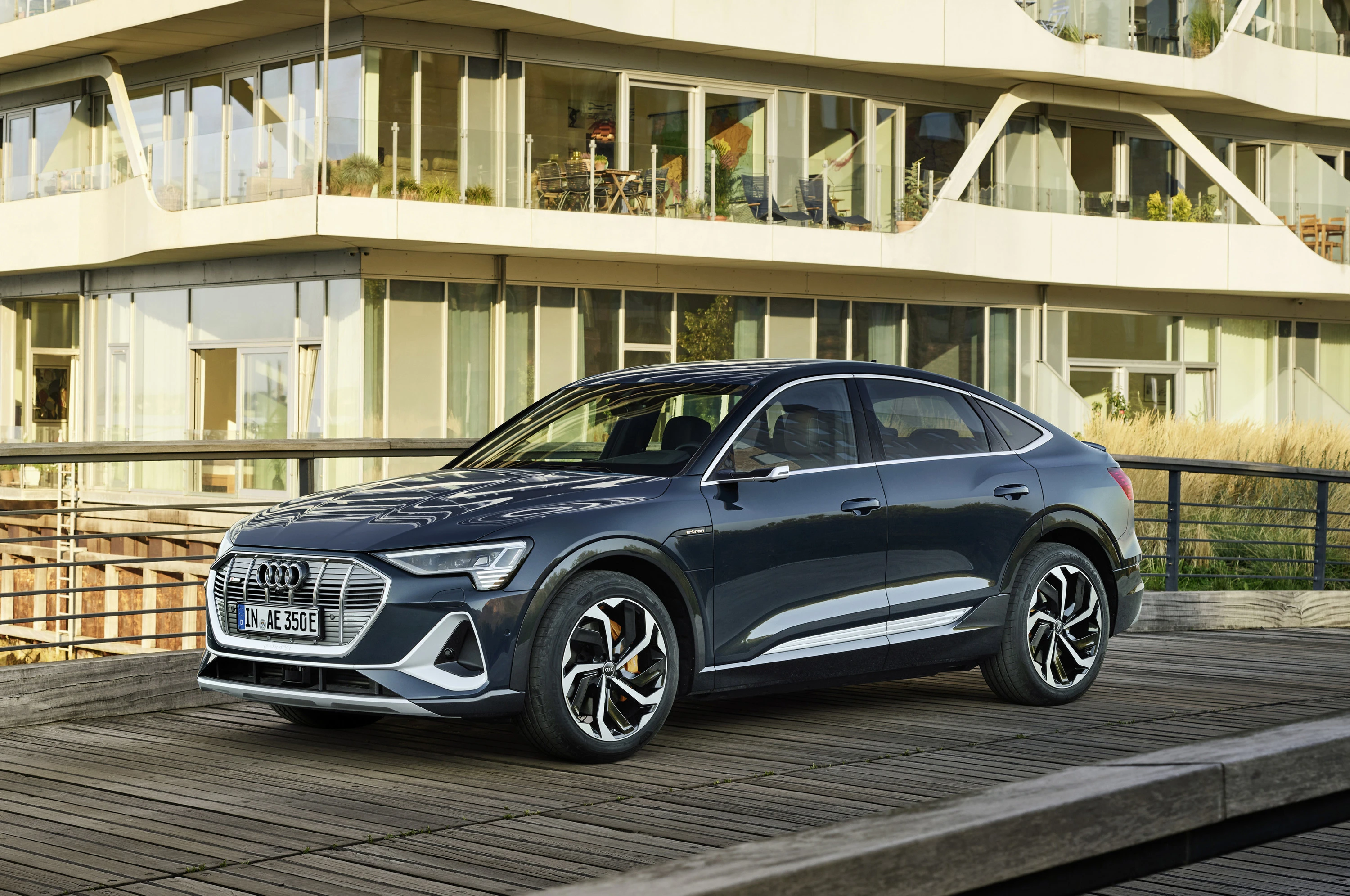 Audi e-tron 50 Sportback electric vehicle exterior