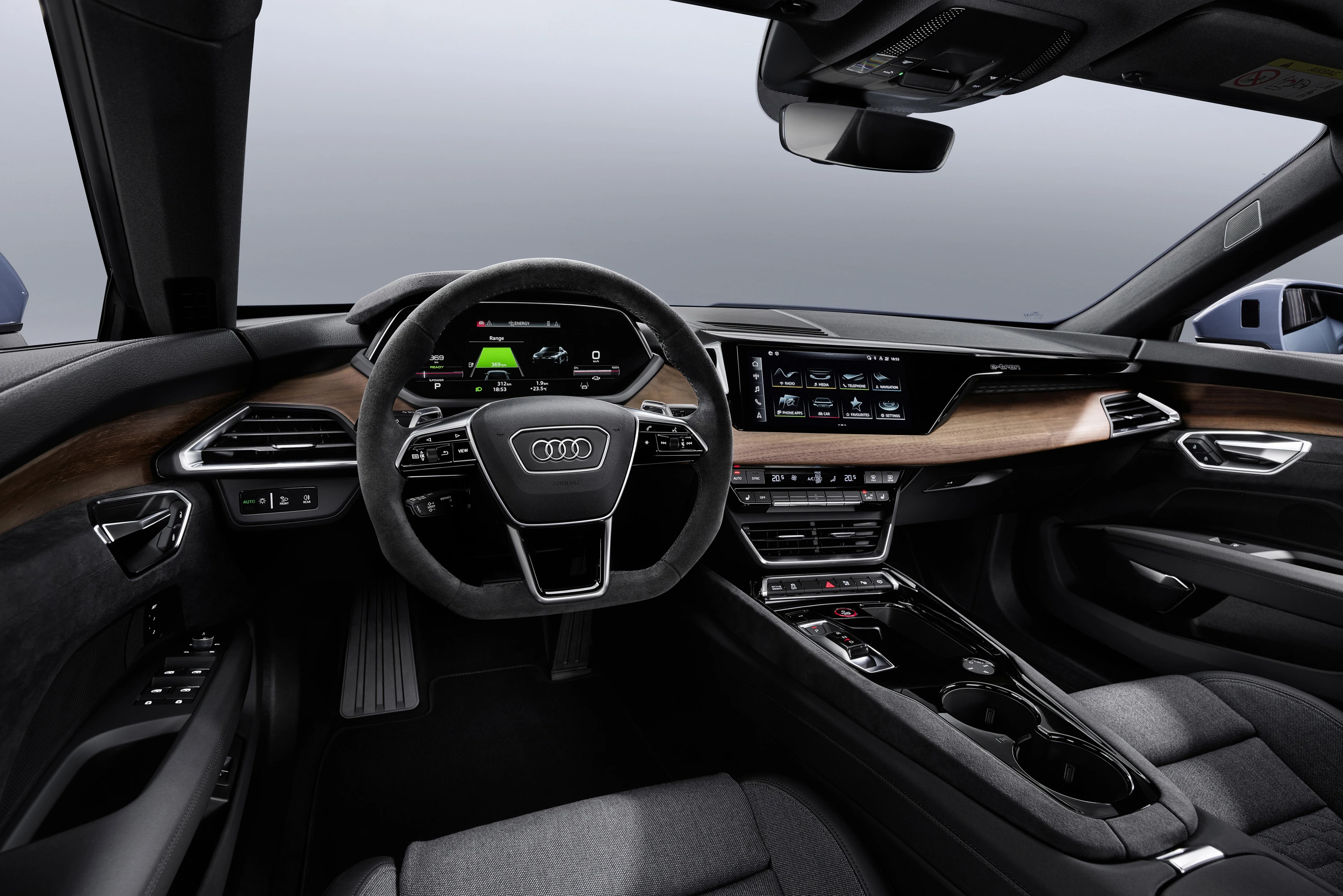 Audi e-tron GT (GEN1) screens view