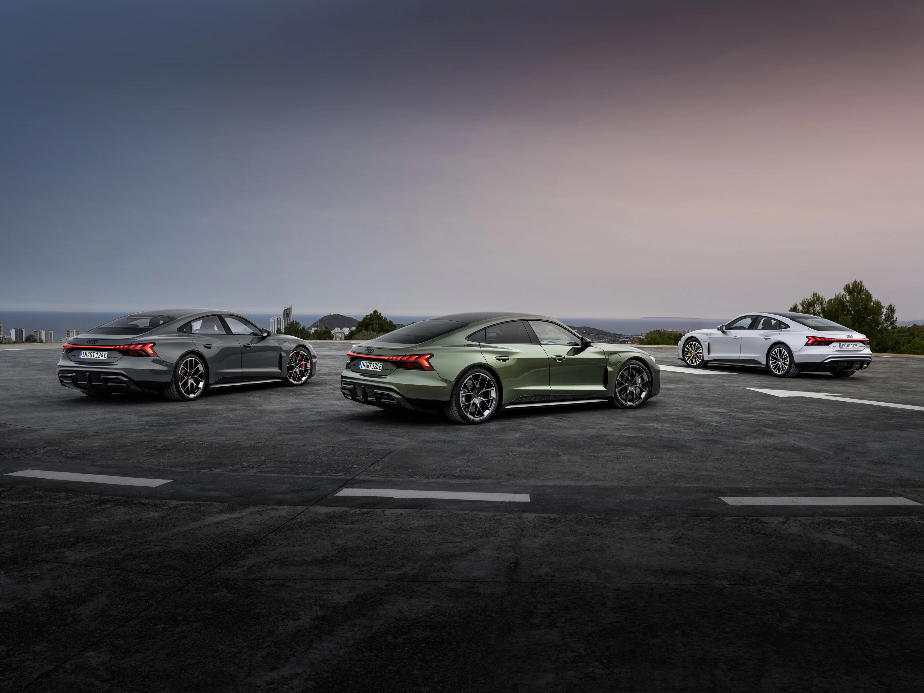 Audi RS e-tron GT modelrange view
