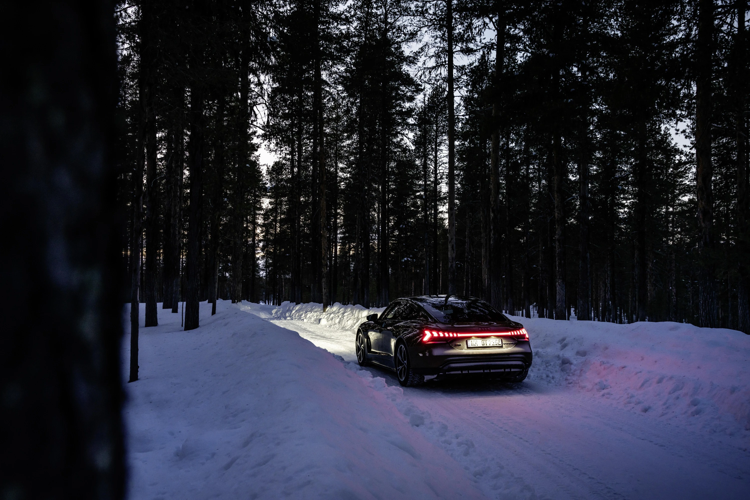 Audi RS e-tron GT (GEN1) rearlights view