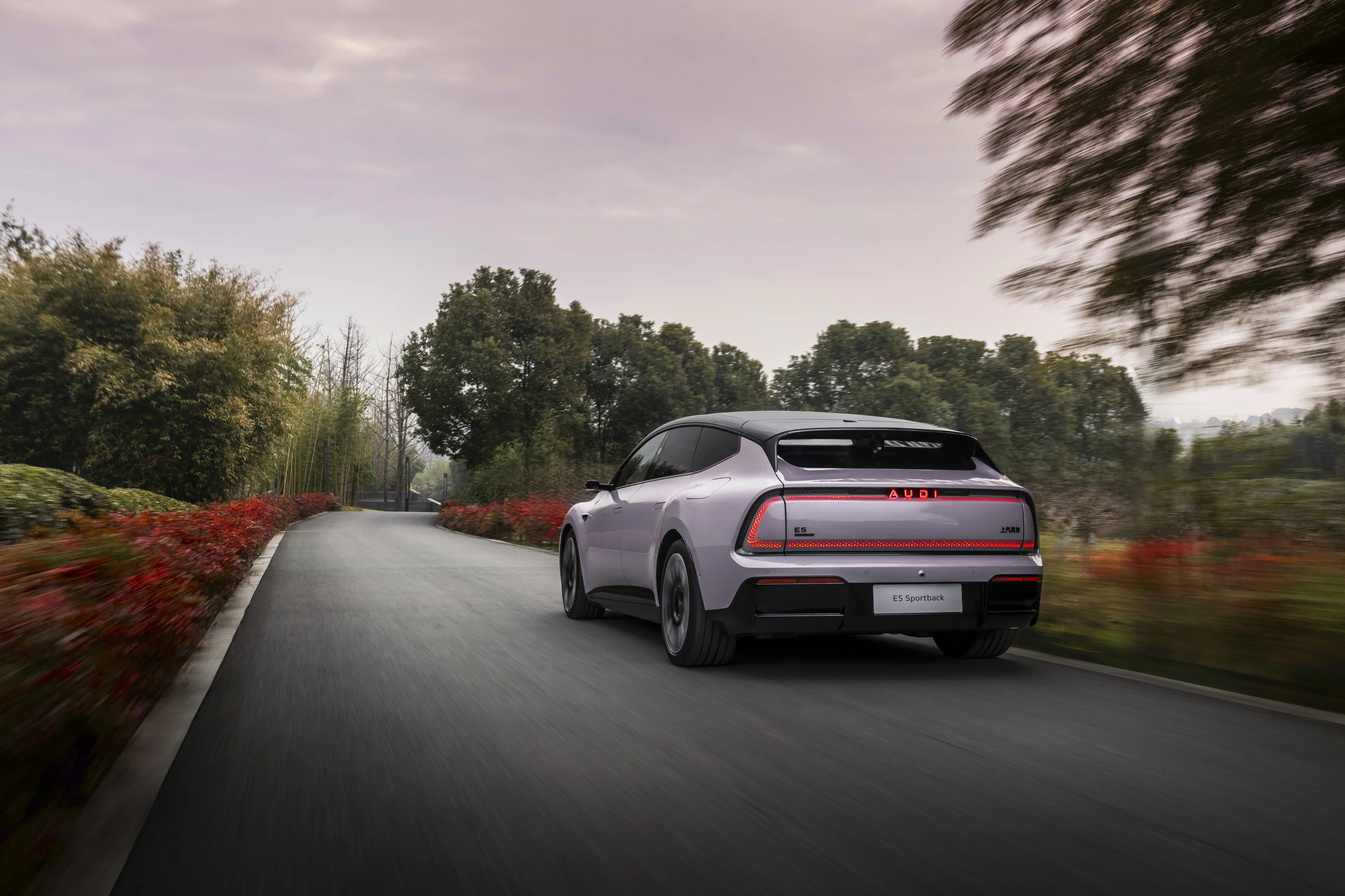 Audi E5 Sportback Pioneer exterior view