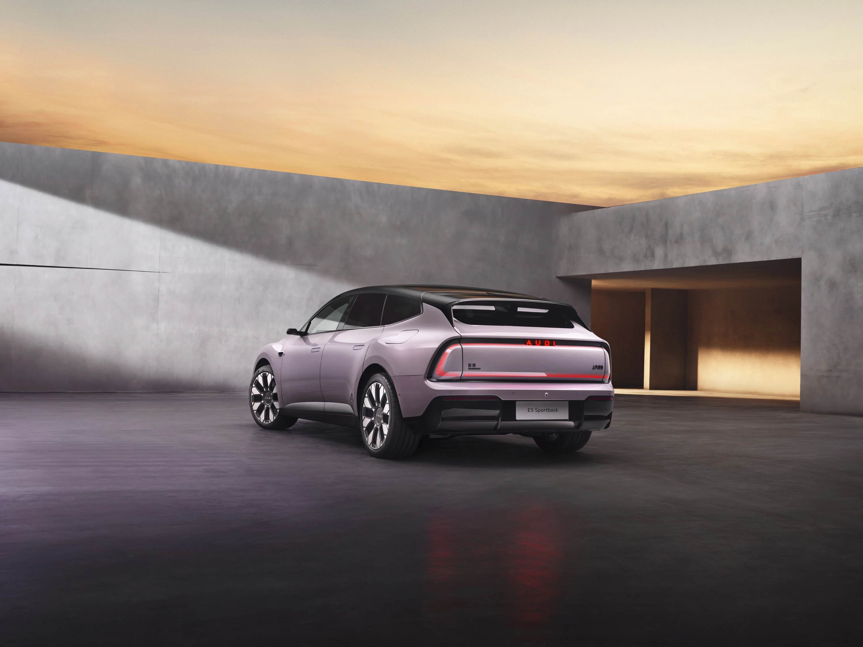 Audi E5 Sportback Pioneer exterior view
