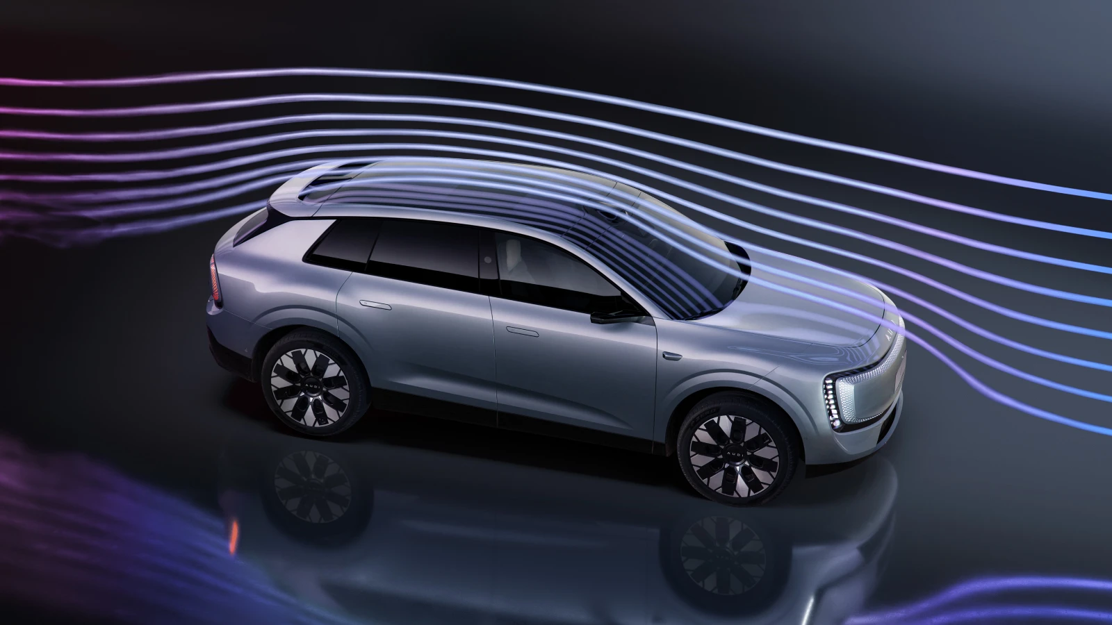 Audi e7x Flagship quattro technology view
