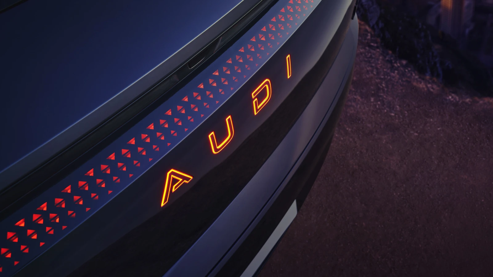 Audi e7x Flagship quattro details view