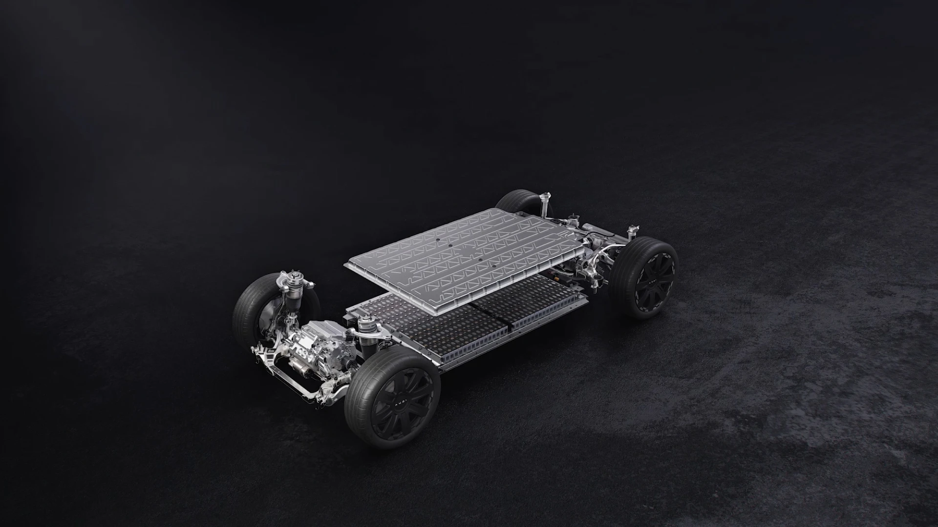 Audi e7x Flagship quattro batterypack view