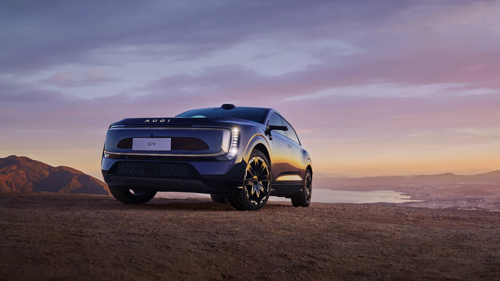 Audi e7x Pioneer Long-Range exterior view