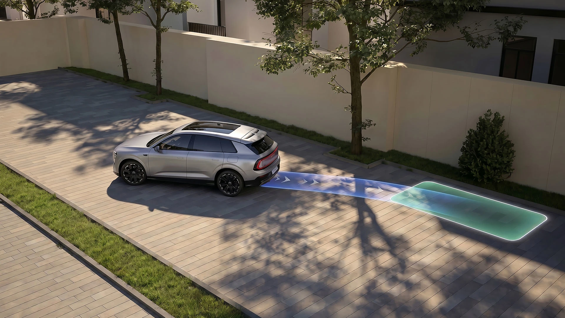 Audi e7x Pioneer Long-Range exterior view