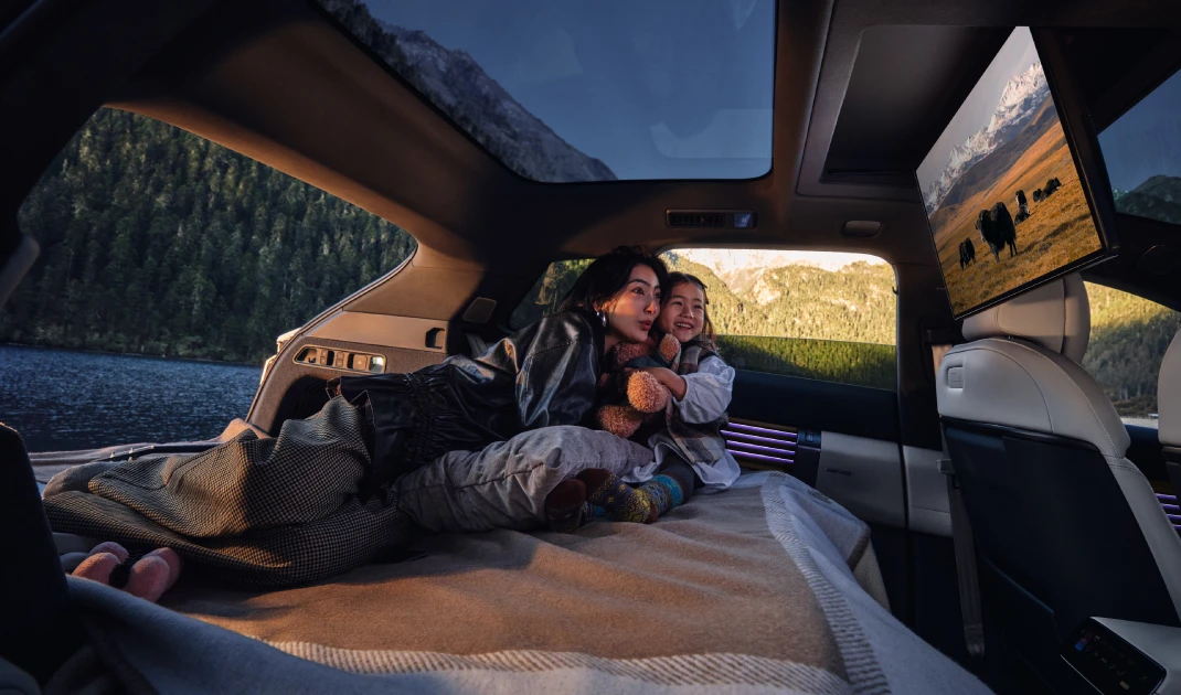 Audi e7x Pioneer Pro lifestyle view