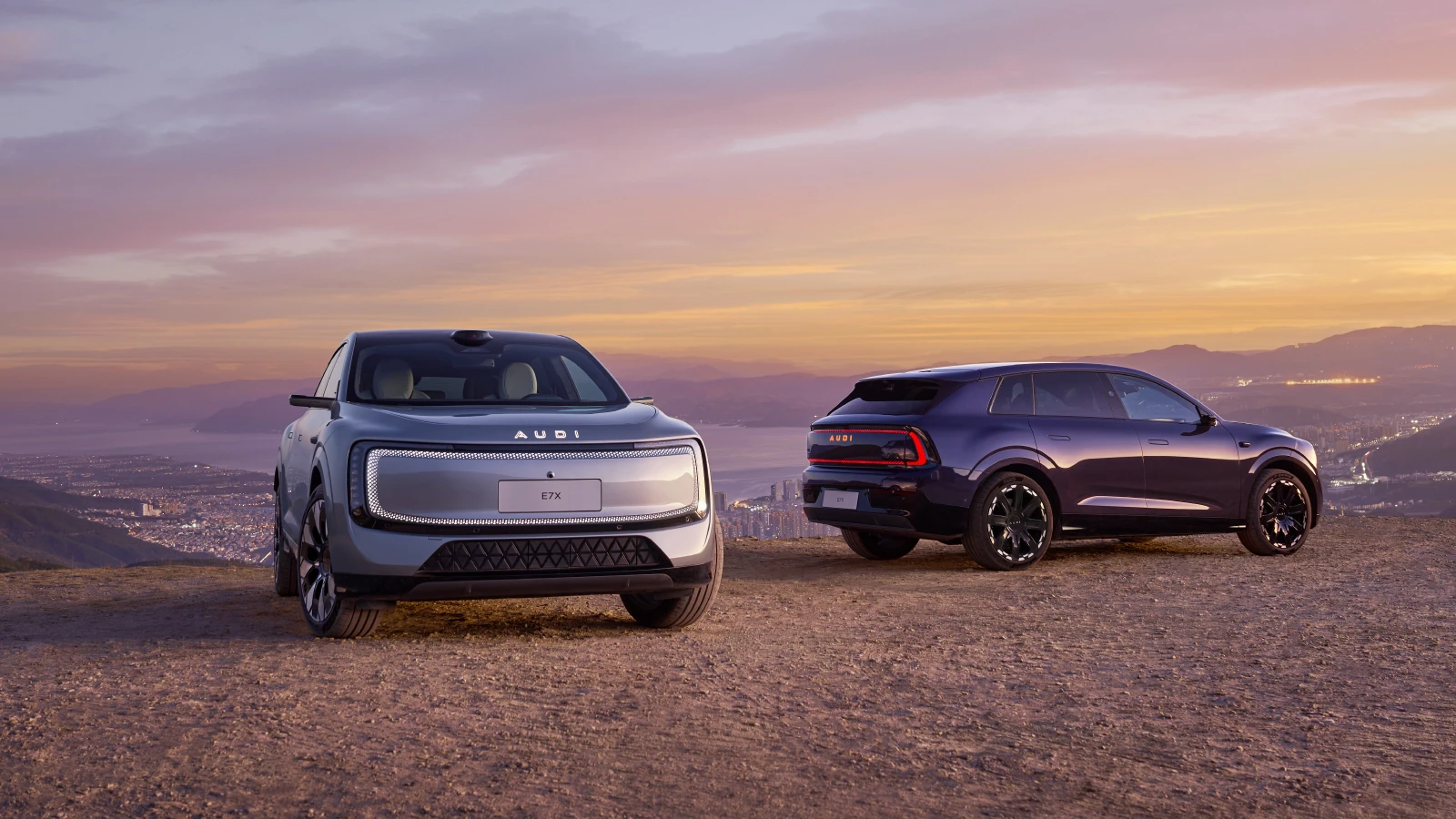 Audi e7x Pioneer quattro exterior view