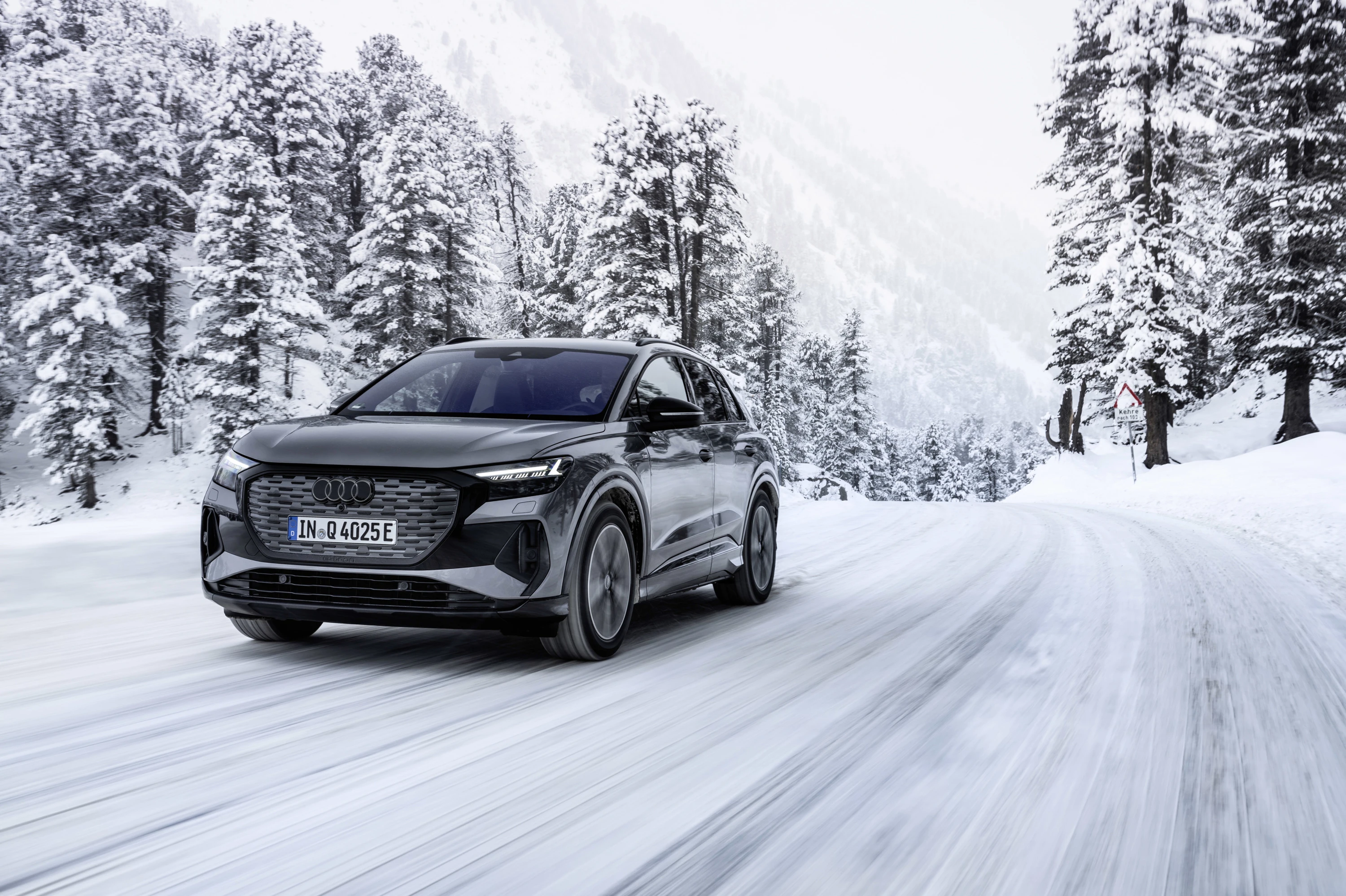 Audi Q4 50 e-tron quattro electric vehicle variant
