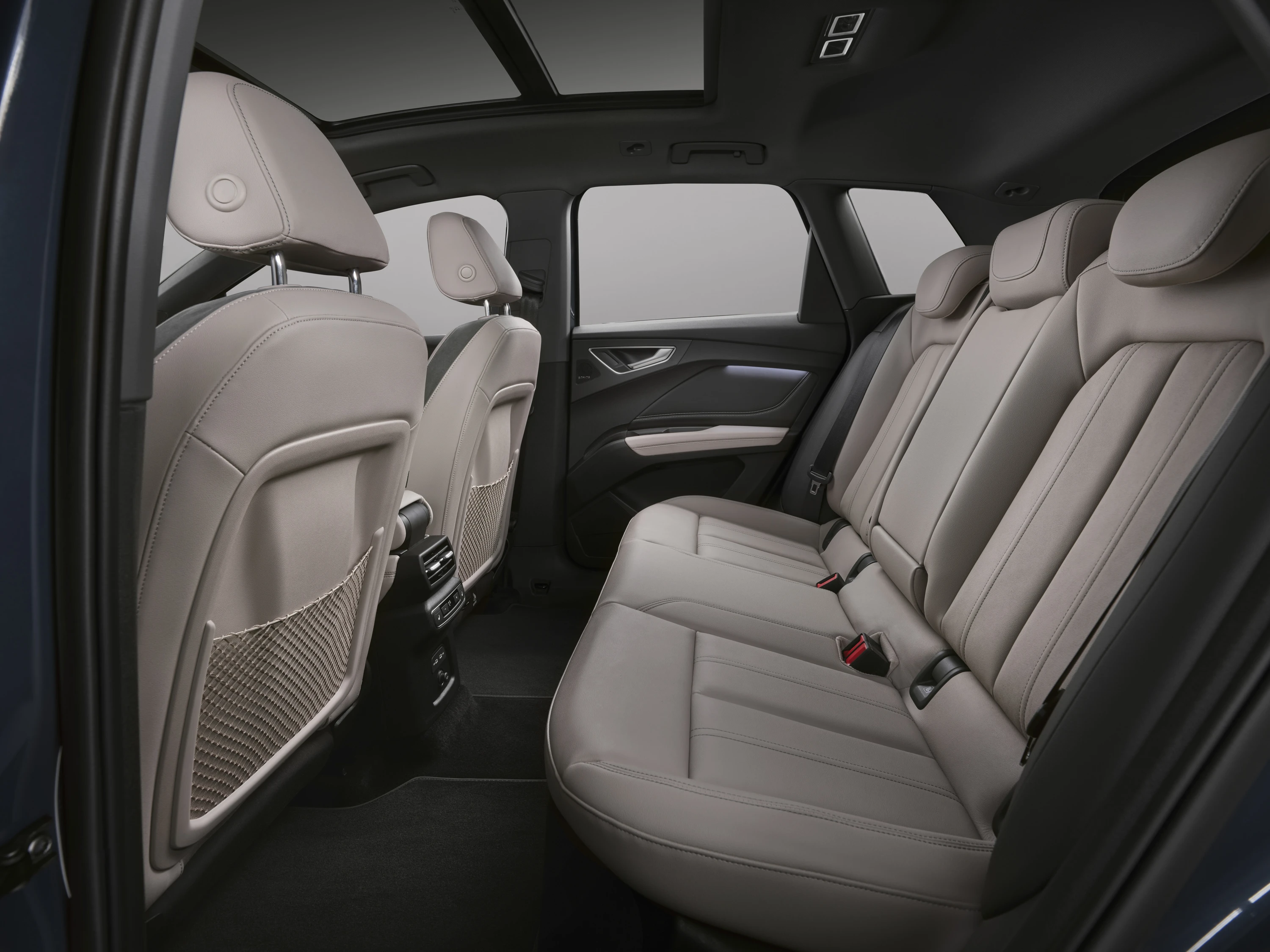 Audi Q4 e-tron quattro performance secondrowseats view