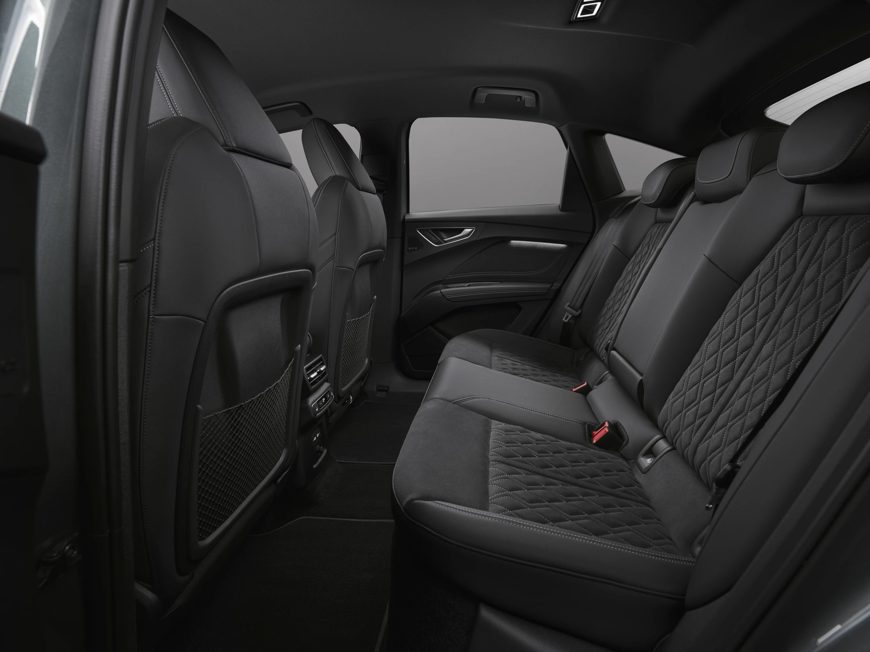 Audi Q4 e-tron Sportback performance secondrowseats view
